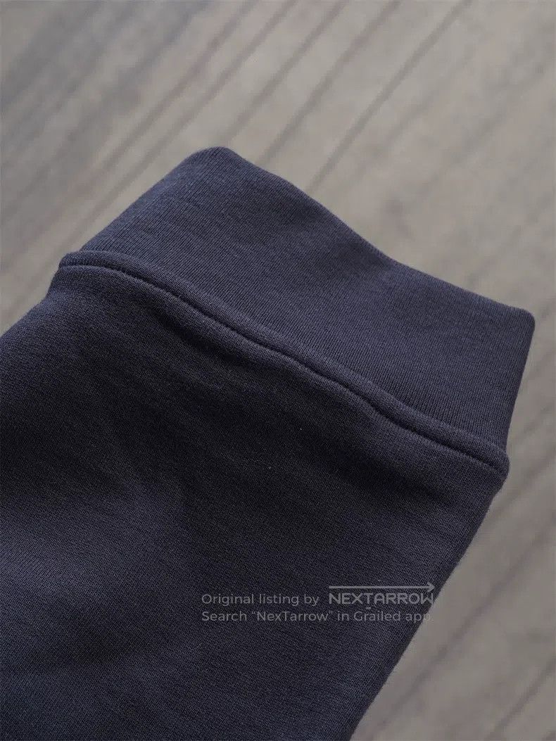 Hermes Hermes size 3XL Navy Leather Logo Hoodie Size US XXL / EU 58 / 5 - 6 Thumbnail