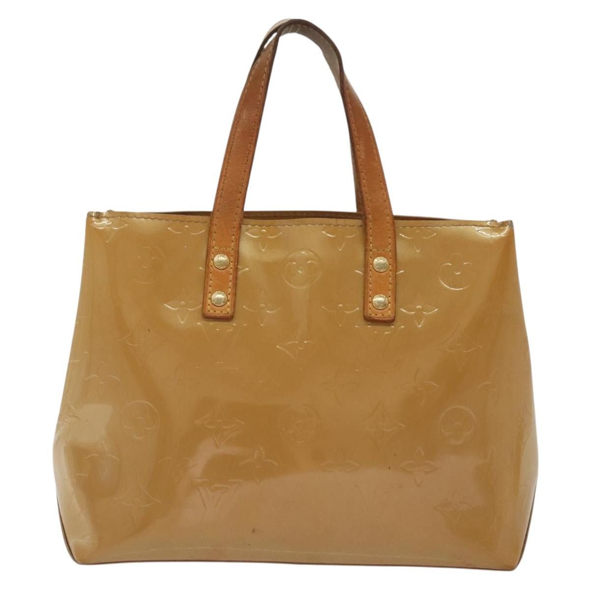 Louis Vuitton LOUIS VUITTON Monogram Vernis Reade PM Hand Bag Noisette Size ONE SIZE - 2 Thumbnail