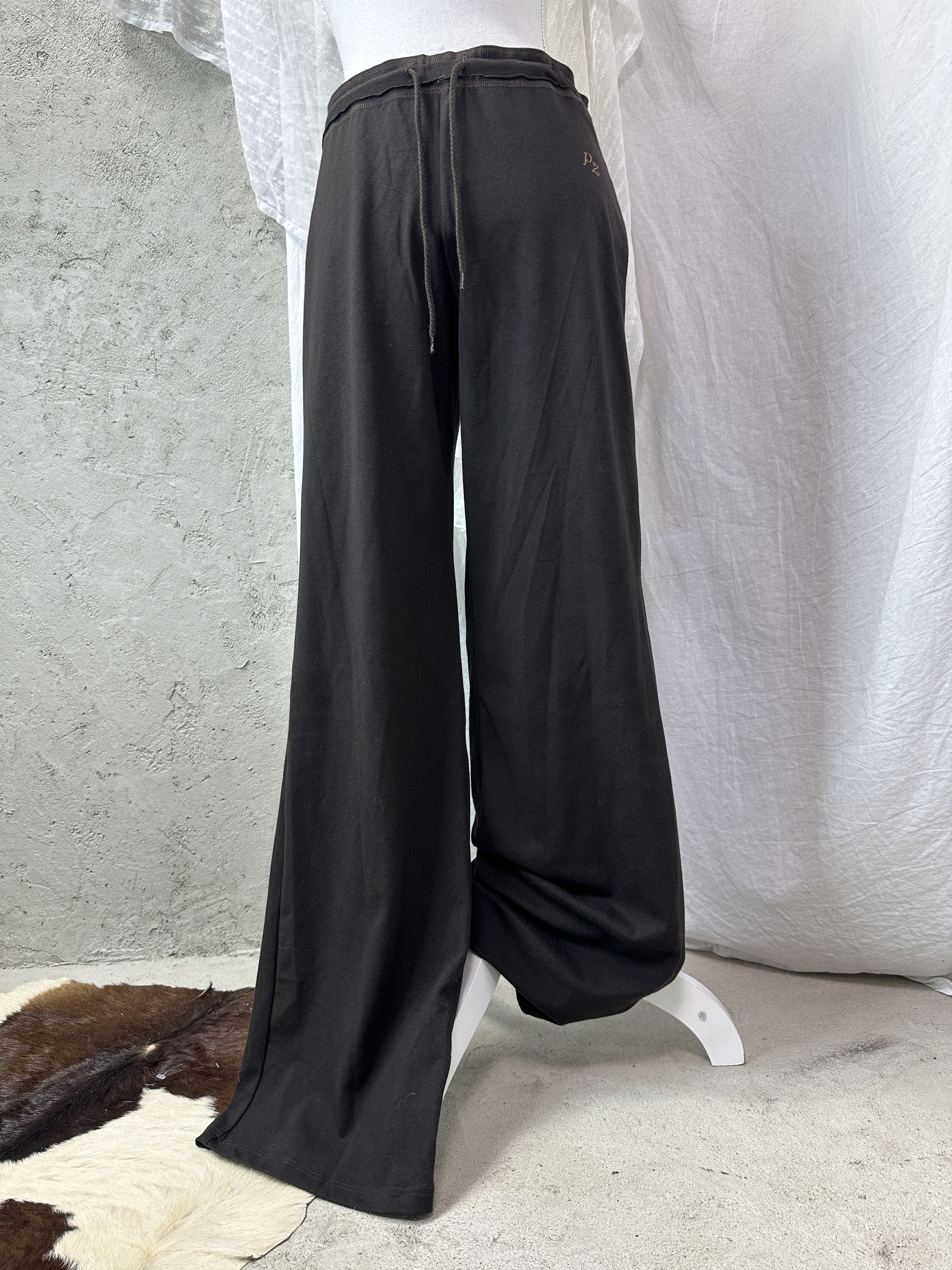 Vintage Sporty Streetwear Flared Sweatpants Y2K