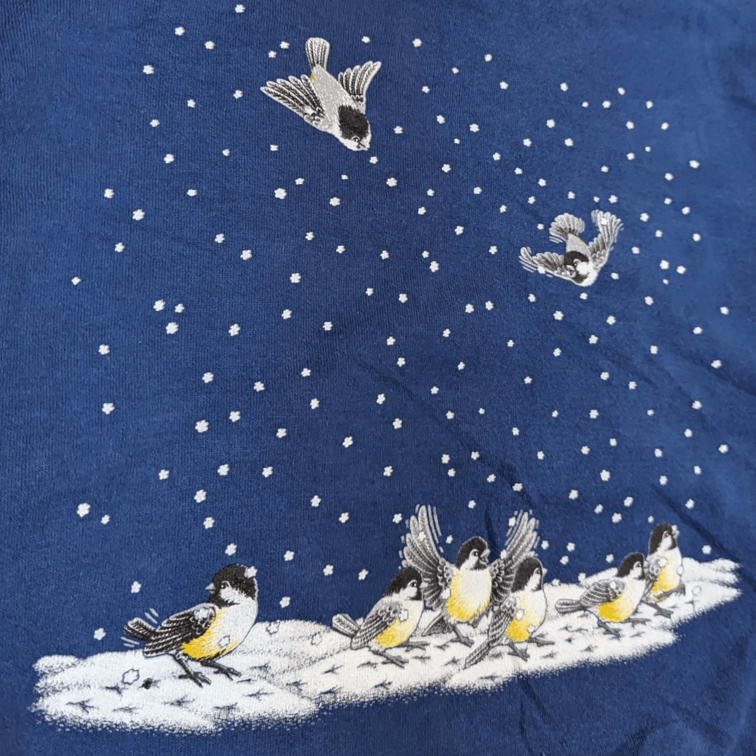 Vintage Vintage 90's MORNING SUN Winter Wonderland Jumper Sweatshirt Size US L / EU 52-54 / 3 - 11 Thumbnail