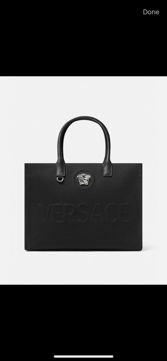 Versace Tote Fabric+Calf Leather Size ONE SIZE - 7 Thumbnail