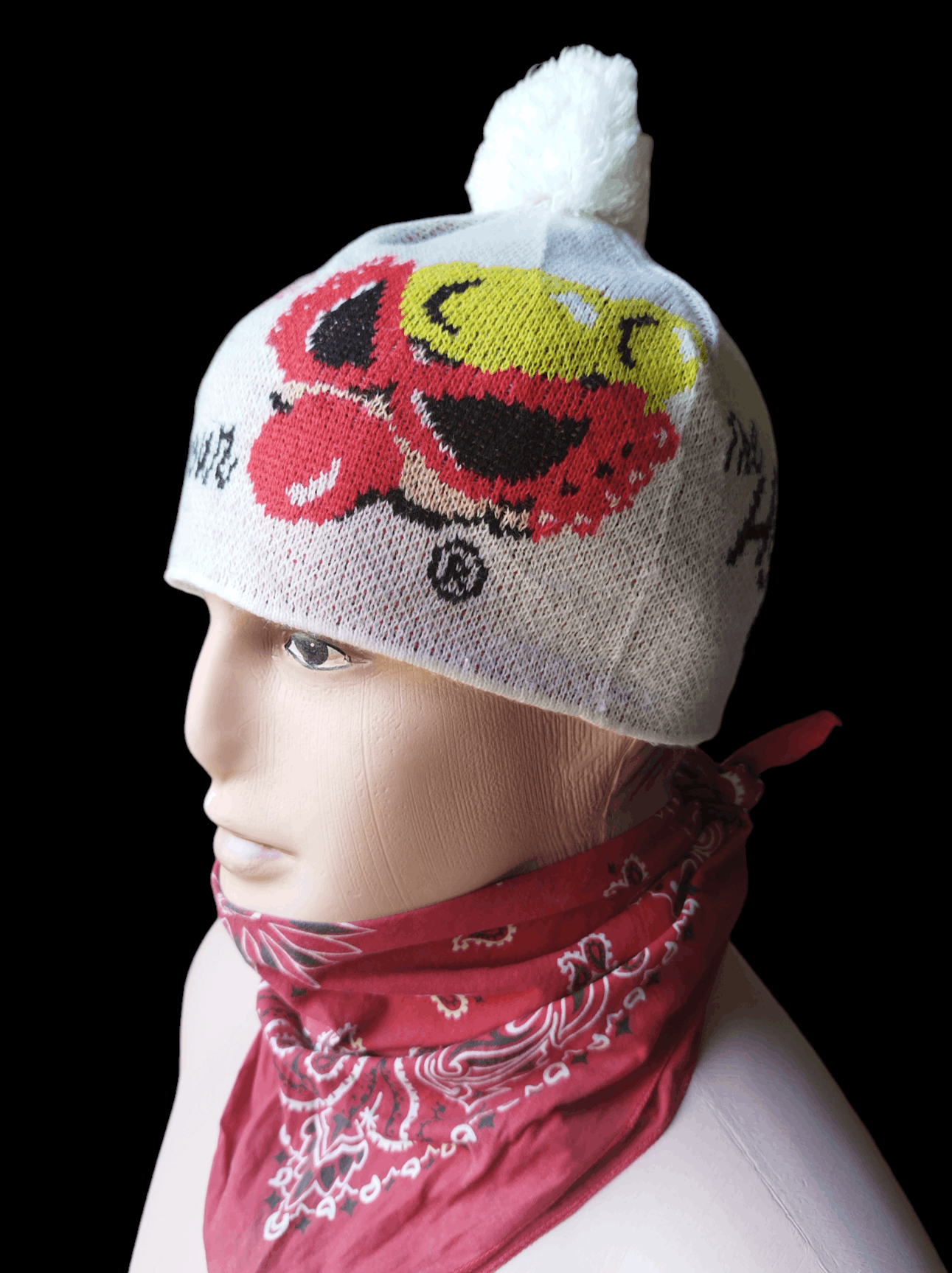 Hysteric Glamour × Japanese Brand × Le Grande Bleu (L.G.B.) Hysteric glamour mini big logo beanie Size ONE SIZE - 3 Thumbnail