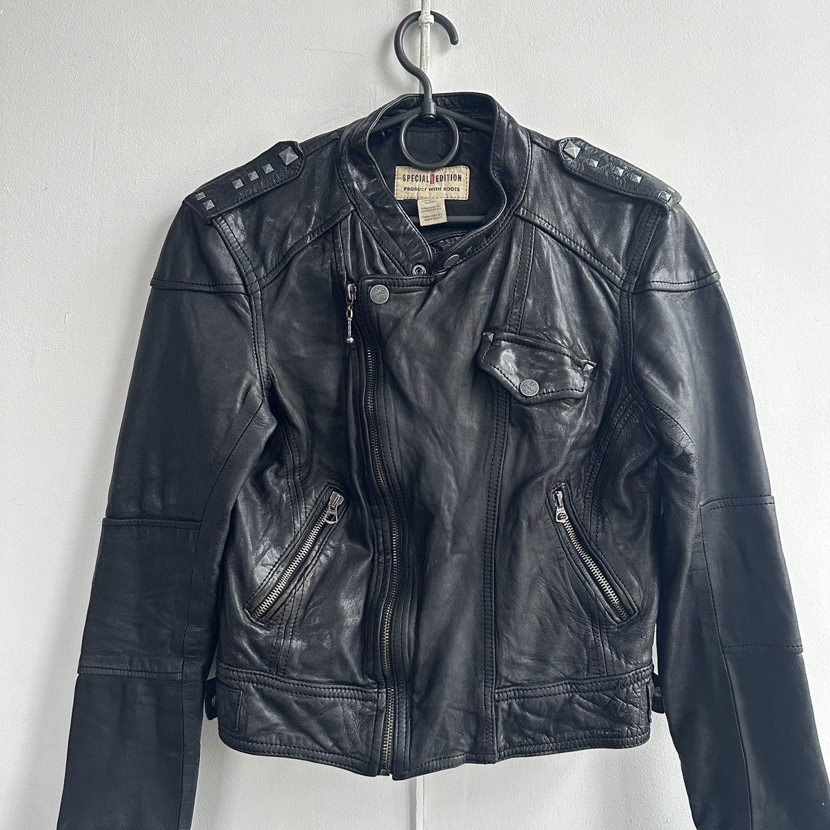 Levi's Levis Vintage Real leather biker moto punk jacket Size S / US 4 / IT 40 - 10 Thumbnail