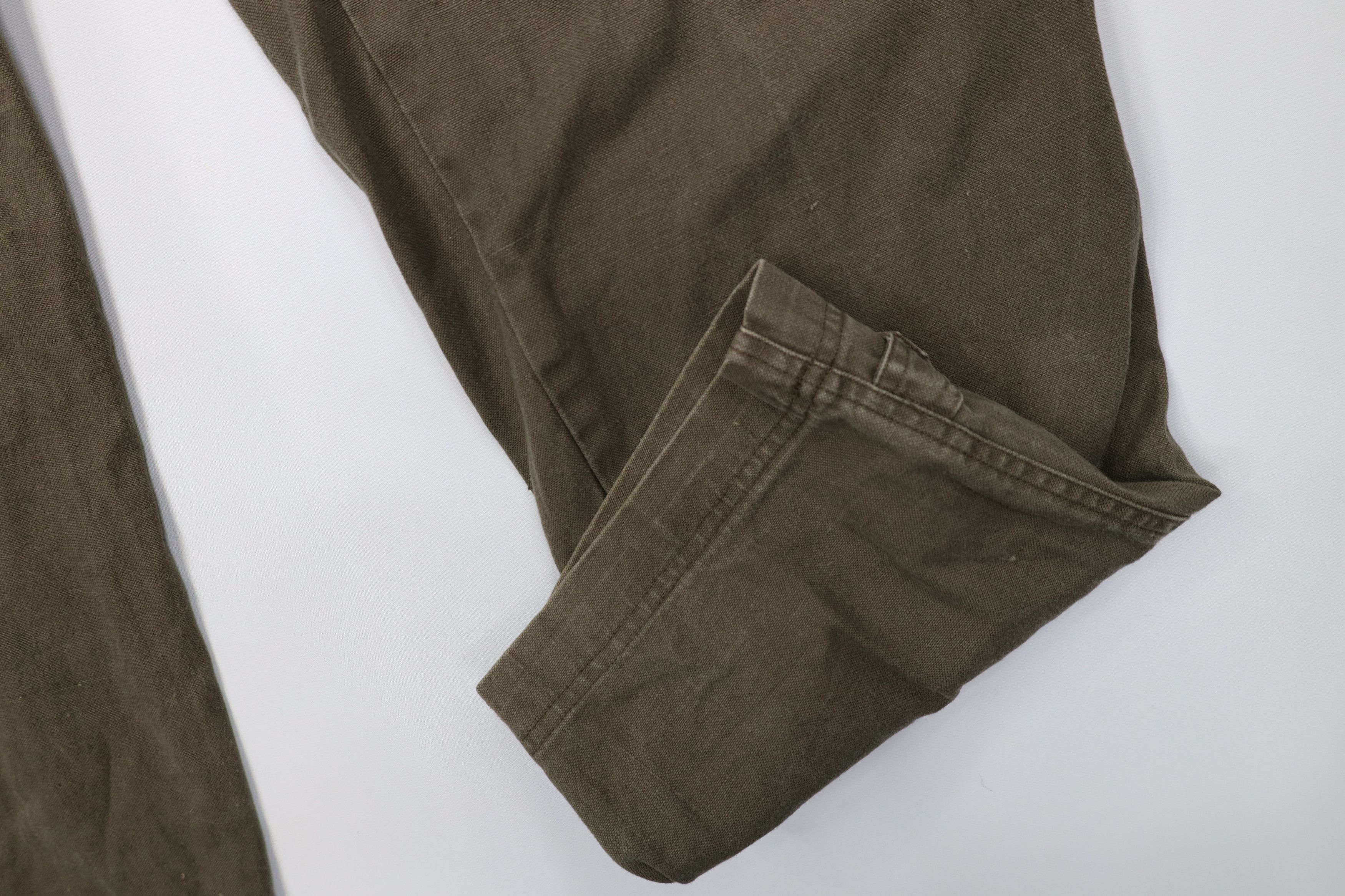 Vintage Vintage 90s Streetwear Relaxed Fit Baggy Cargo Pants Green Size US 34 / EU 50 - 6 Thumbnail