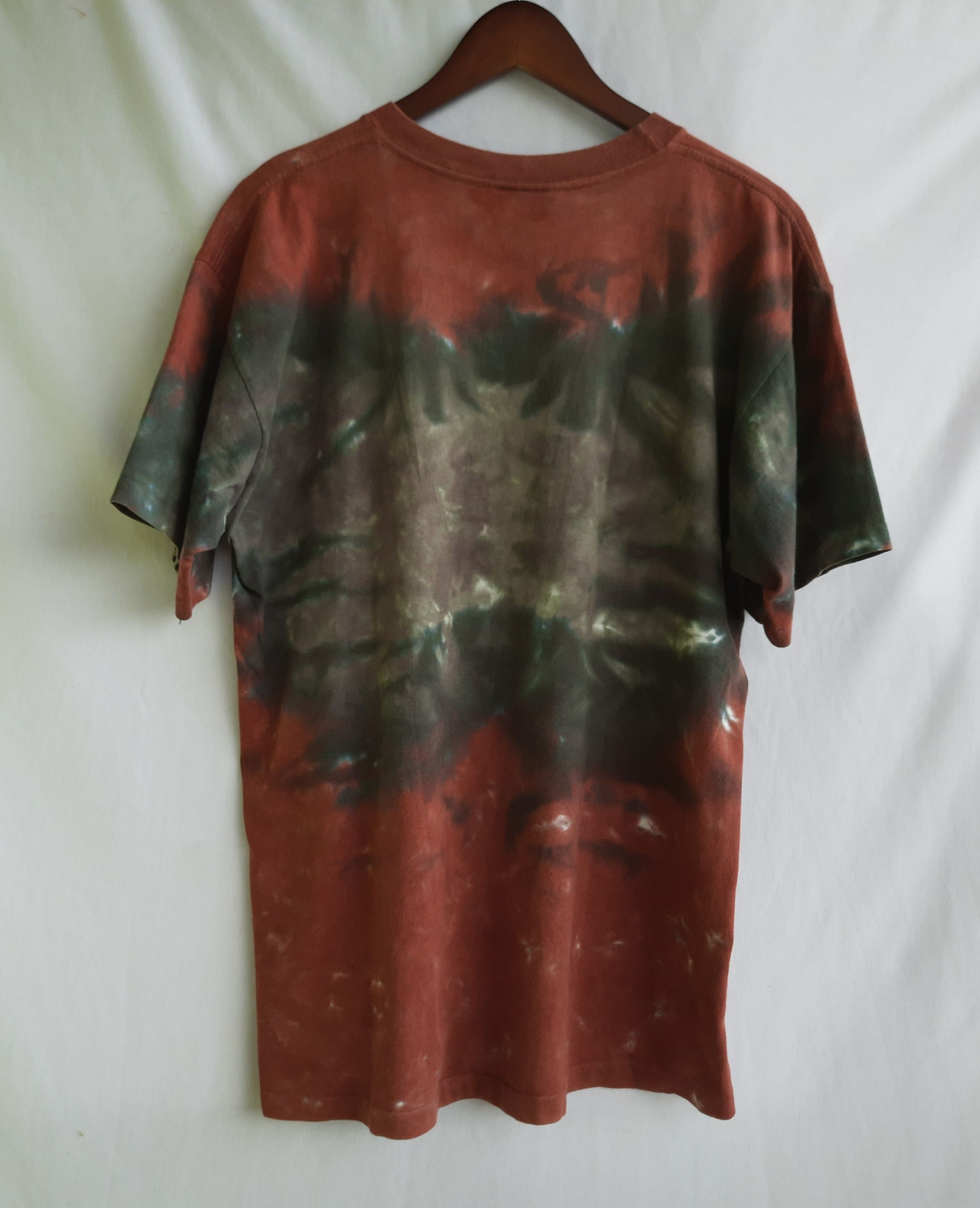 Band Tees Vintage 90s KISS Tyedye T-Shirt Size US L / EU 52-54 / 3 - 2 Thumbnail