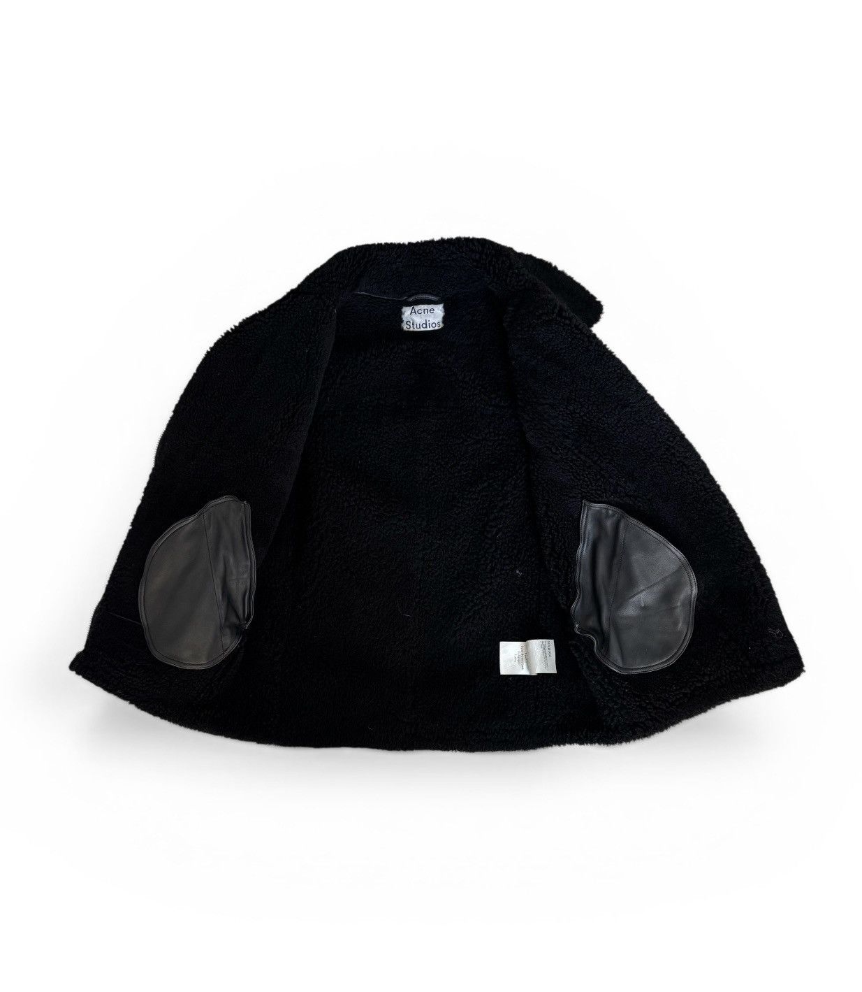 Acne Studios Acne Studios Shearling Leather Oversized Jacket Size XXS / US 00 / IT 34 - 3 Thumbnail