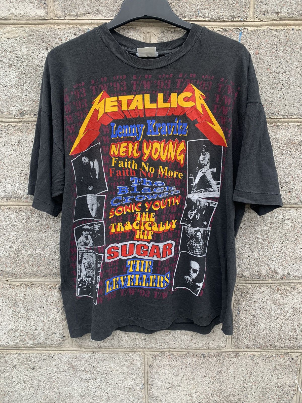 Vintage Metallica 1993 t shirt