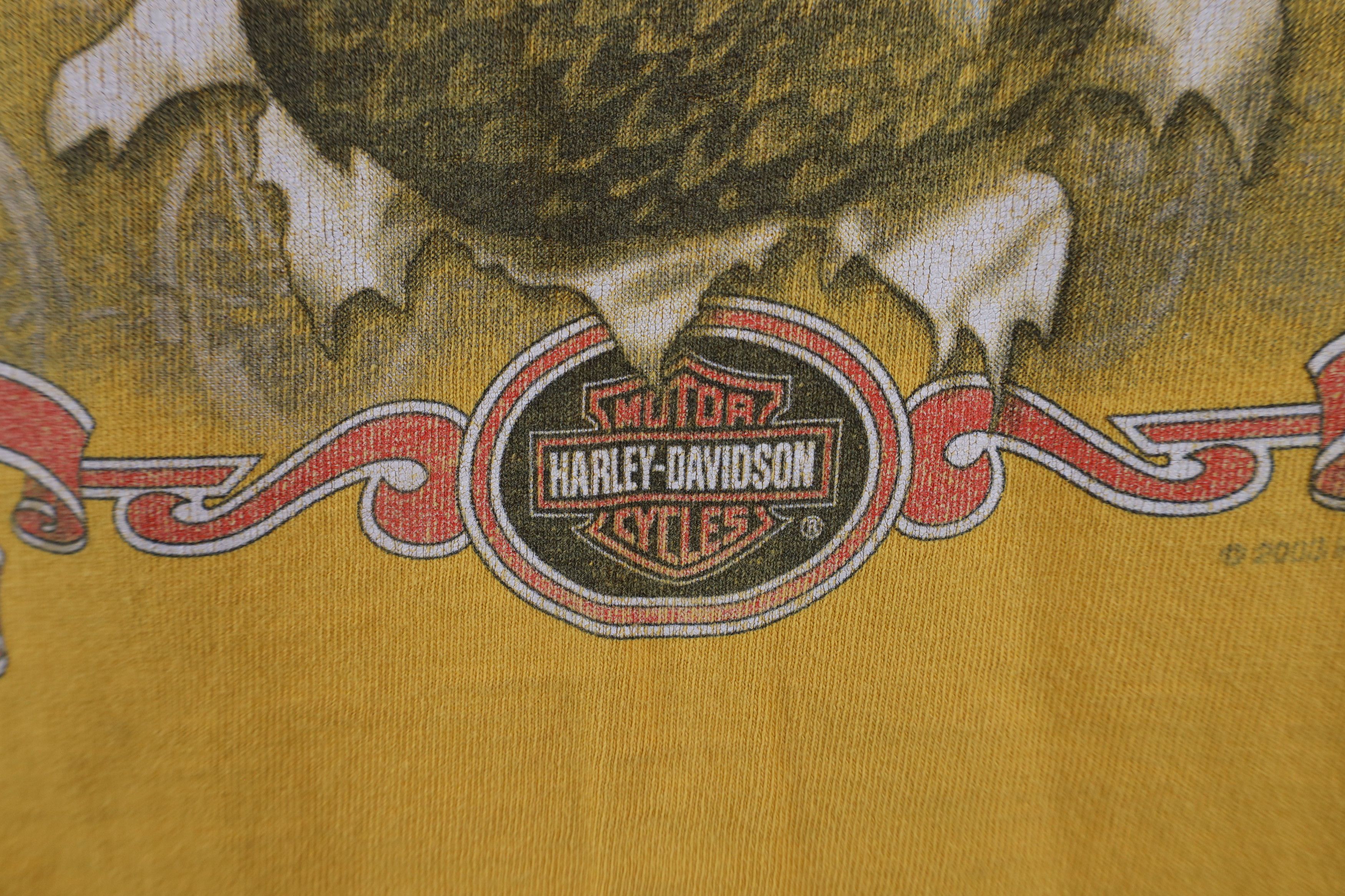 Harley Davidson × Vintage Vintage Y2K 2003 Harley Davidson Year Anniversary T-Shirt Size US S / EU 44-46 / 1 - 6 Thumbnail