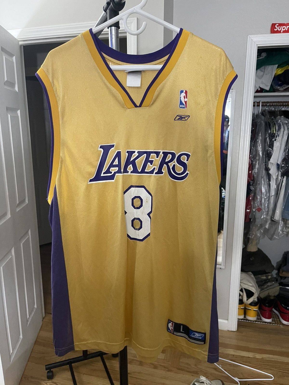 Reebok rebook LA Lakers Kobe Bryant #8 Size US L / EU 52-54 / 3 - 1 Thumbnail
