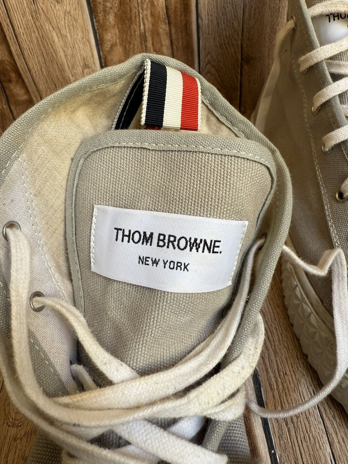 Thom Browne Sky blue collegiate sneaker Size US 10 / EU 43 - 7 Thumbnail