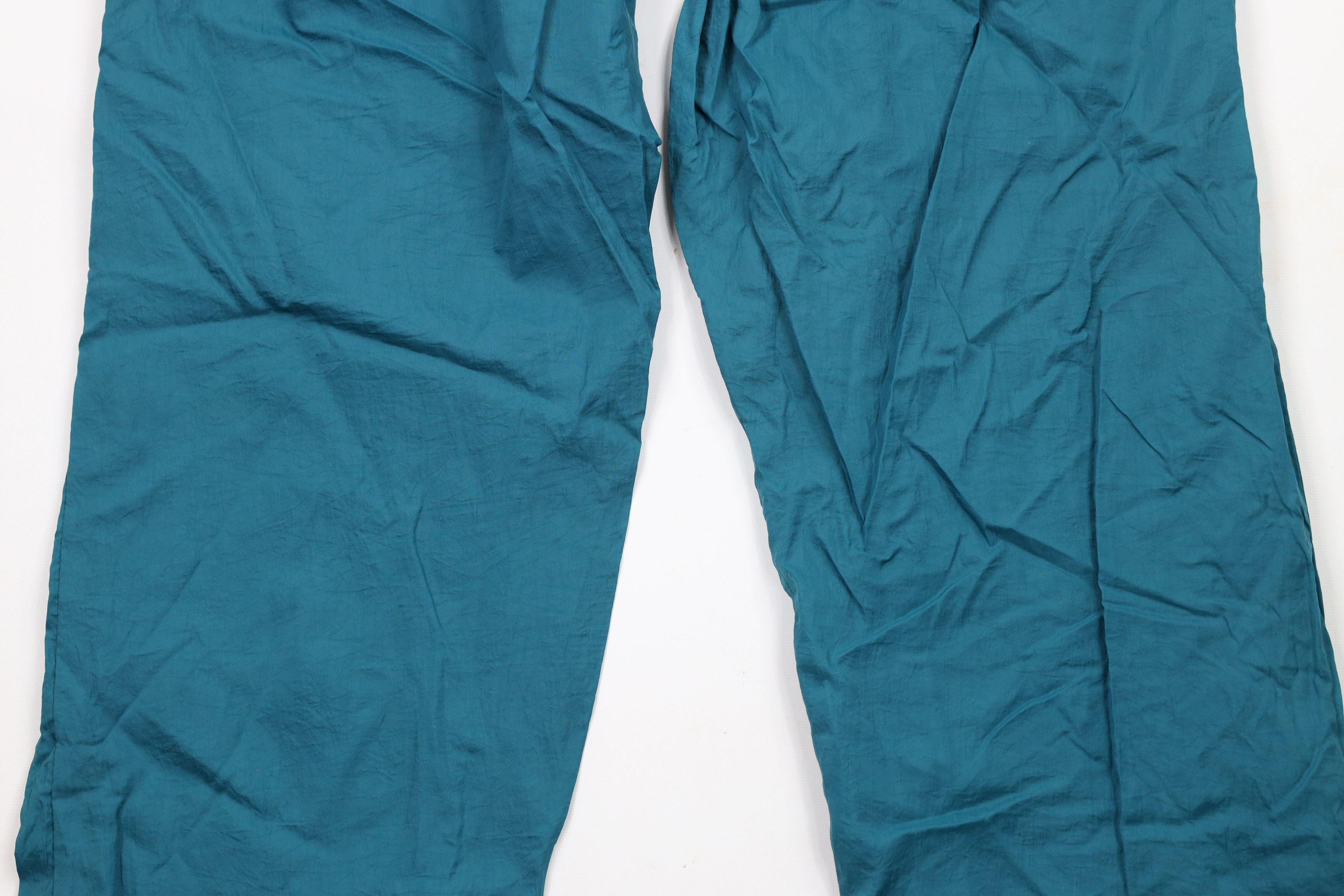 Vintage Vintage 90s Streetwear Lined Windbreaker Joggers Pants Teal Size US 36 / EU 52 - 12 Thumbnail