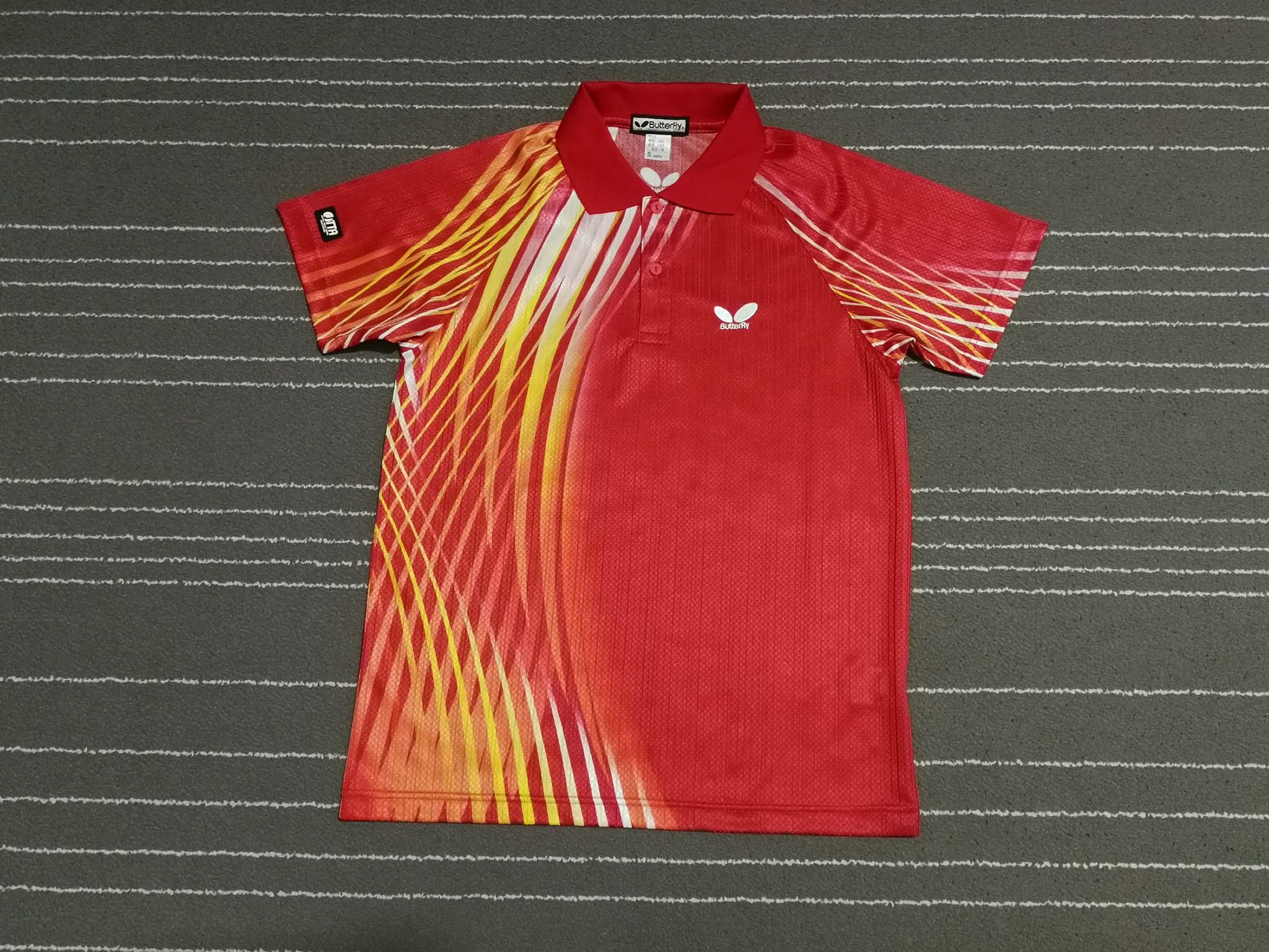 image of Butterfly Jtta Red Jerseys Xs, Men's