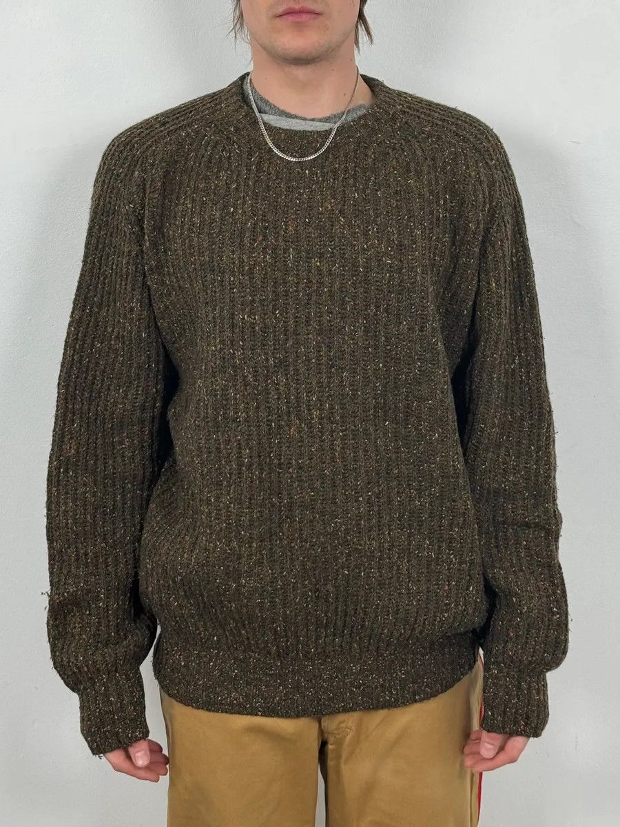Gucci 1990s Gucci Brown Italian Wool Premium Sweater Size US L / EU 52-54 / 3 - 2 Thumbnail