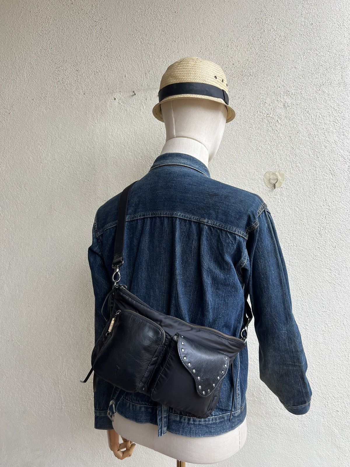Leather Tusks Explorer Japan Cargo Hybrid Leather Bag Size ONE SIZE - 1 Thumbnail