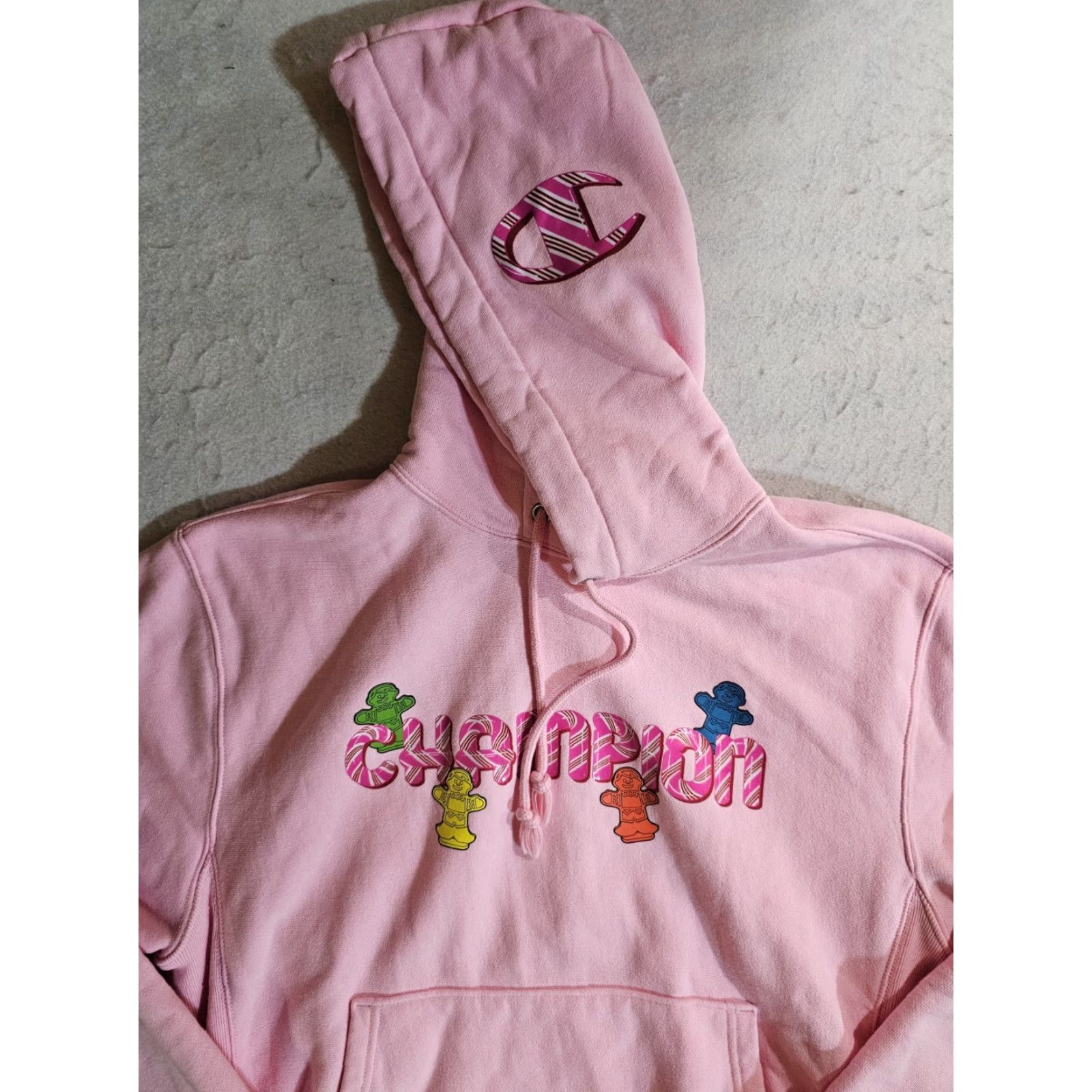 Champion Champion Reverse Weave Hooded Sweatshirt Candyland & Scrabble Hasbro Game Sz M Size US M / EU 48-50 / 2 - 4 Thumbnail