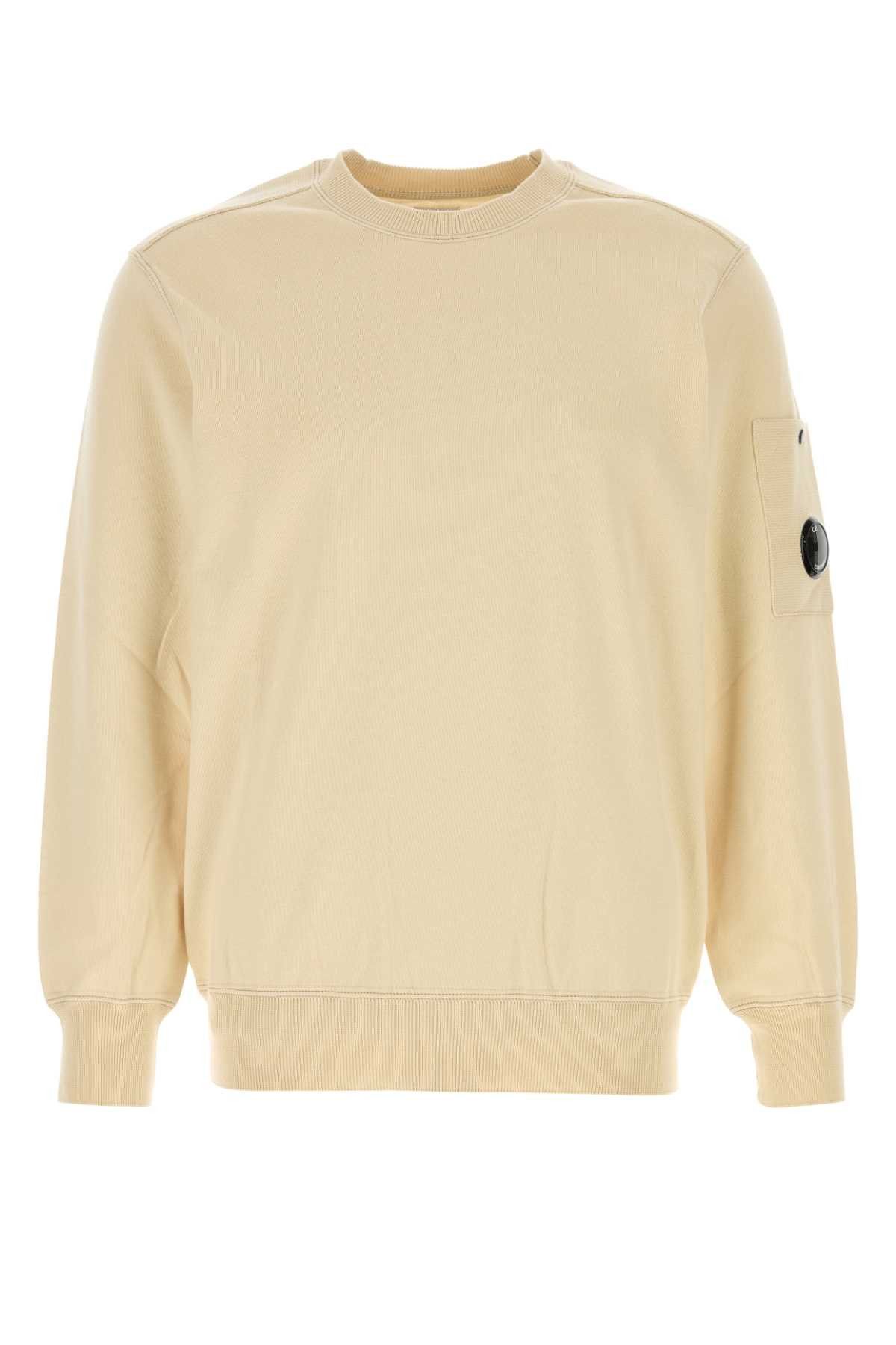 C.P. Company Sand Cotton Sweater Size US XL / EU 56 / 4 - 1 Thumbnail