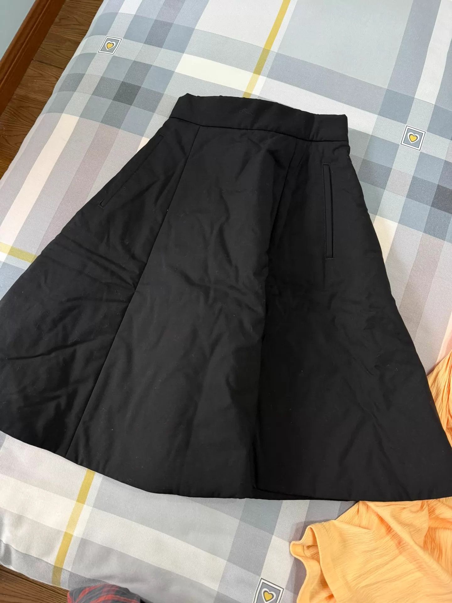 Comme des Garcons CDG Noir Kei Ninomiya Quilted Cotton Skirt 9/10 66cm Size 25" / US 0 / IT 36 - 1 Thumbnail