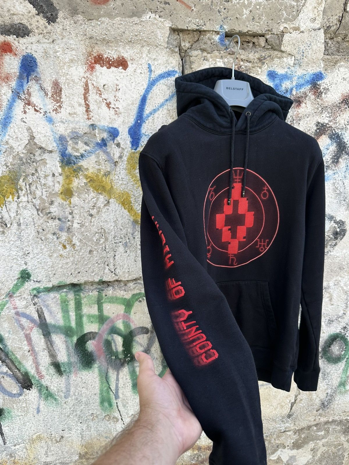 Marcelo Burlon Mercelo Burlon Hoodie County of Milan "Never Sleep" Large Size US L / EU 52-54 / 3 - 3 Thumbnail