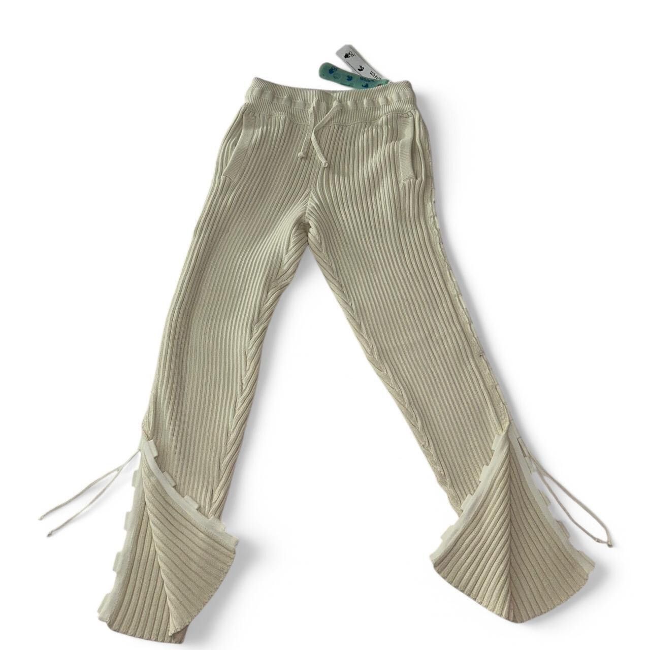 Off-White OFF WHITE NO COLOR LINK KNIT PANT | WOMENS SMALL Size 29" - 1 Thumbnail