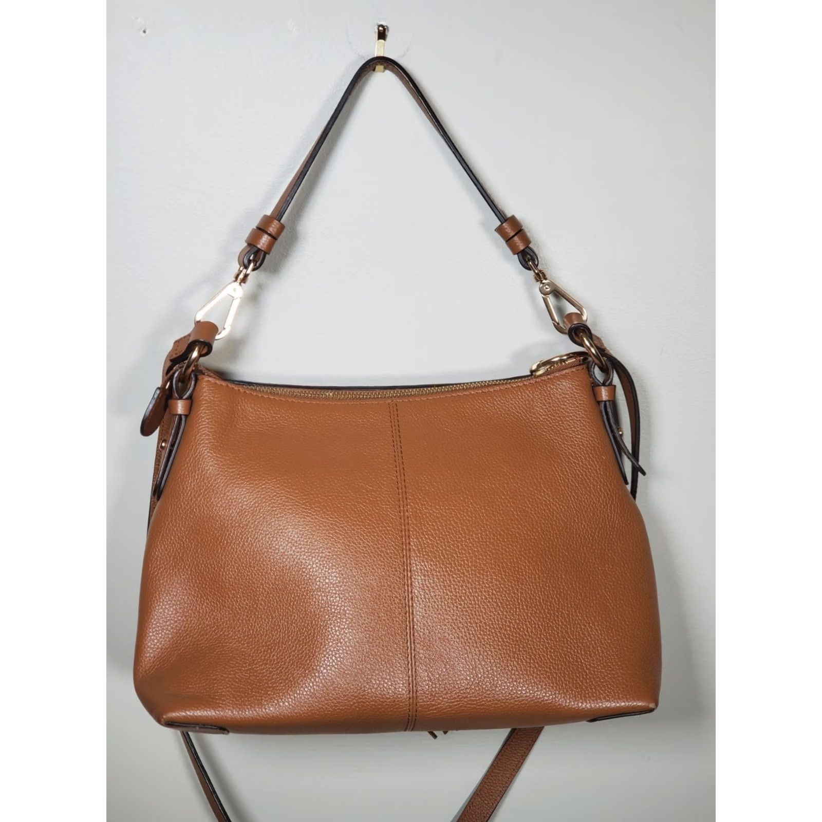 Vintage Chloé Bag Womens Small See Joan Leather Suede Crossbody Caramello Brown Charms Size ONE SIZE - 4 Thumbnail