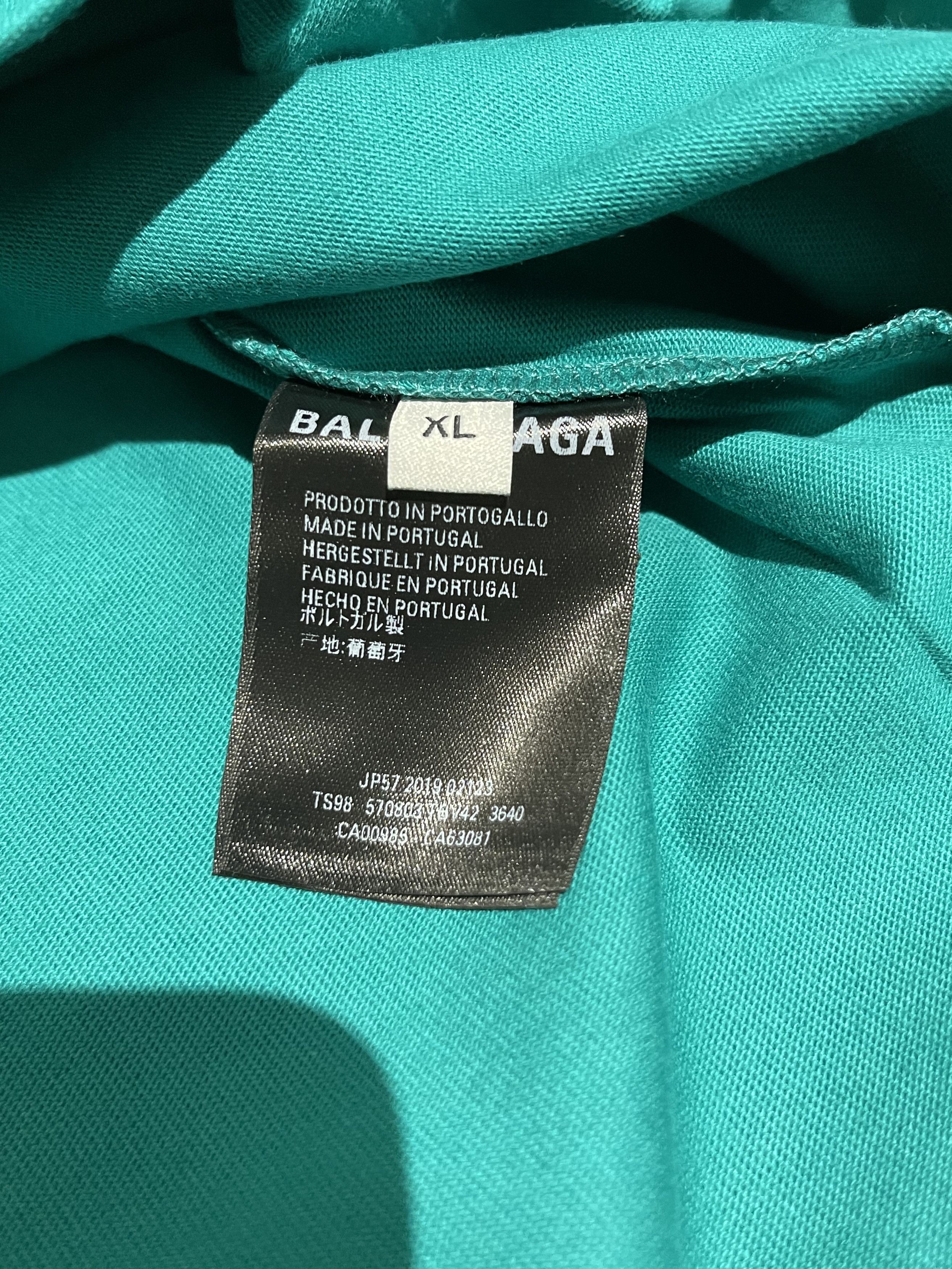 Balenciaga Balenciaga Logo T Shirt Size US XL / EU 56 / 4 - 5 Thumbnail