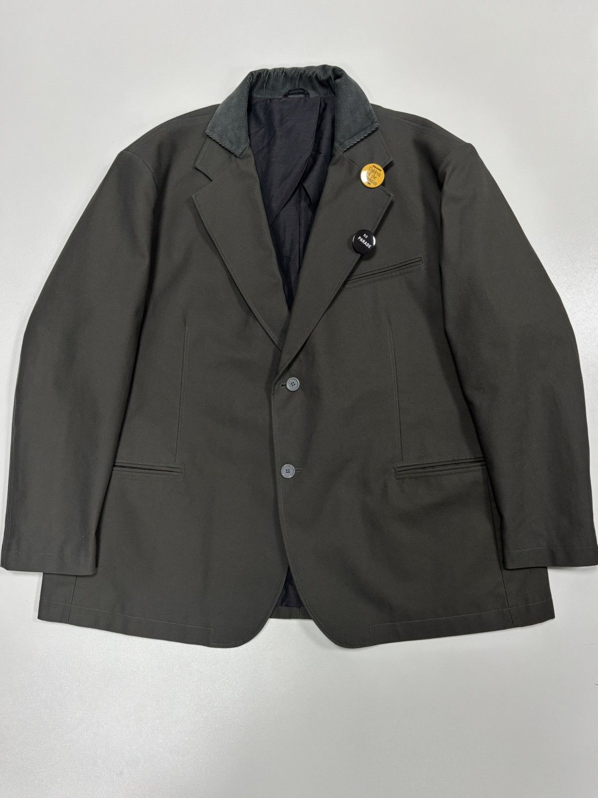 Raf Simons Raf Simons FW22 Oversized Boxy Blazer with Pins Size 50L - 1 Thumbnail
