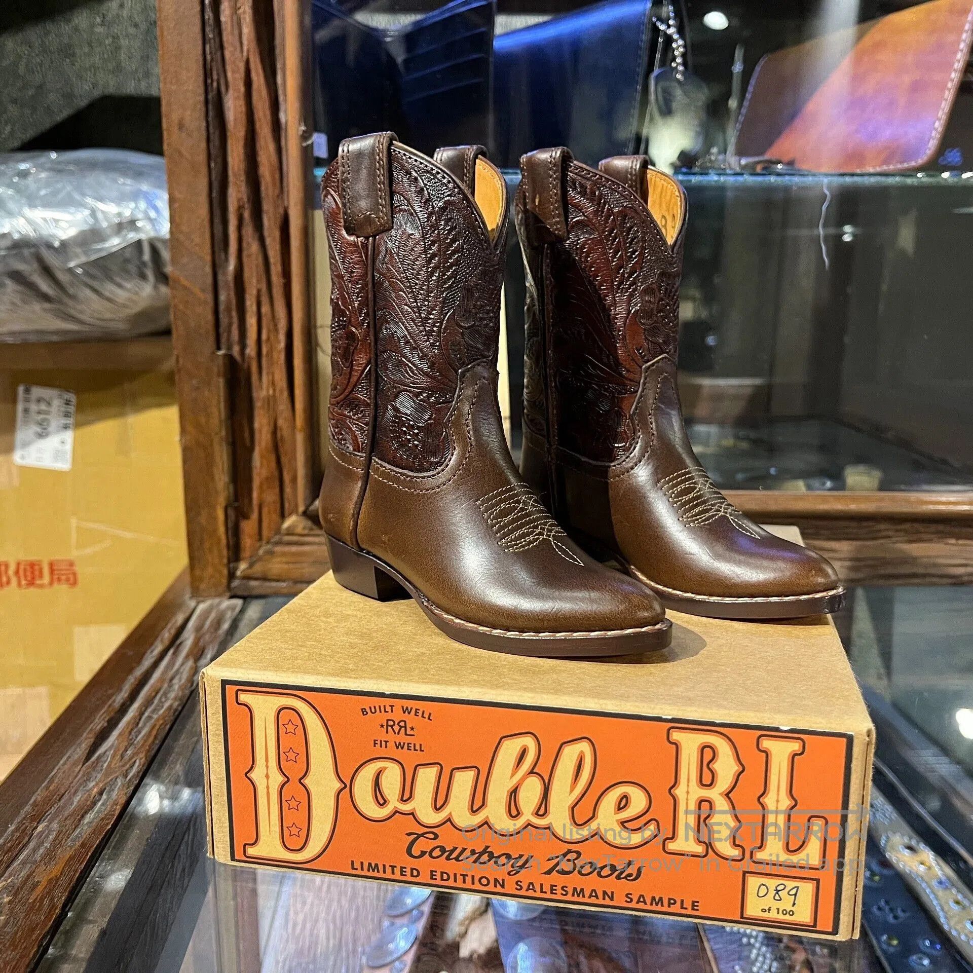 Other limited edition double rl cowboy boots. Size US 10 / EU 43 - 1 Thumbnail
