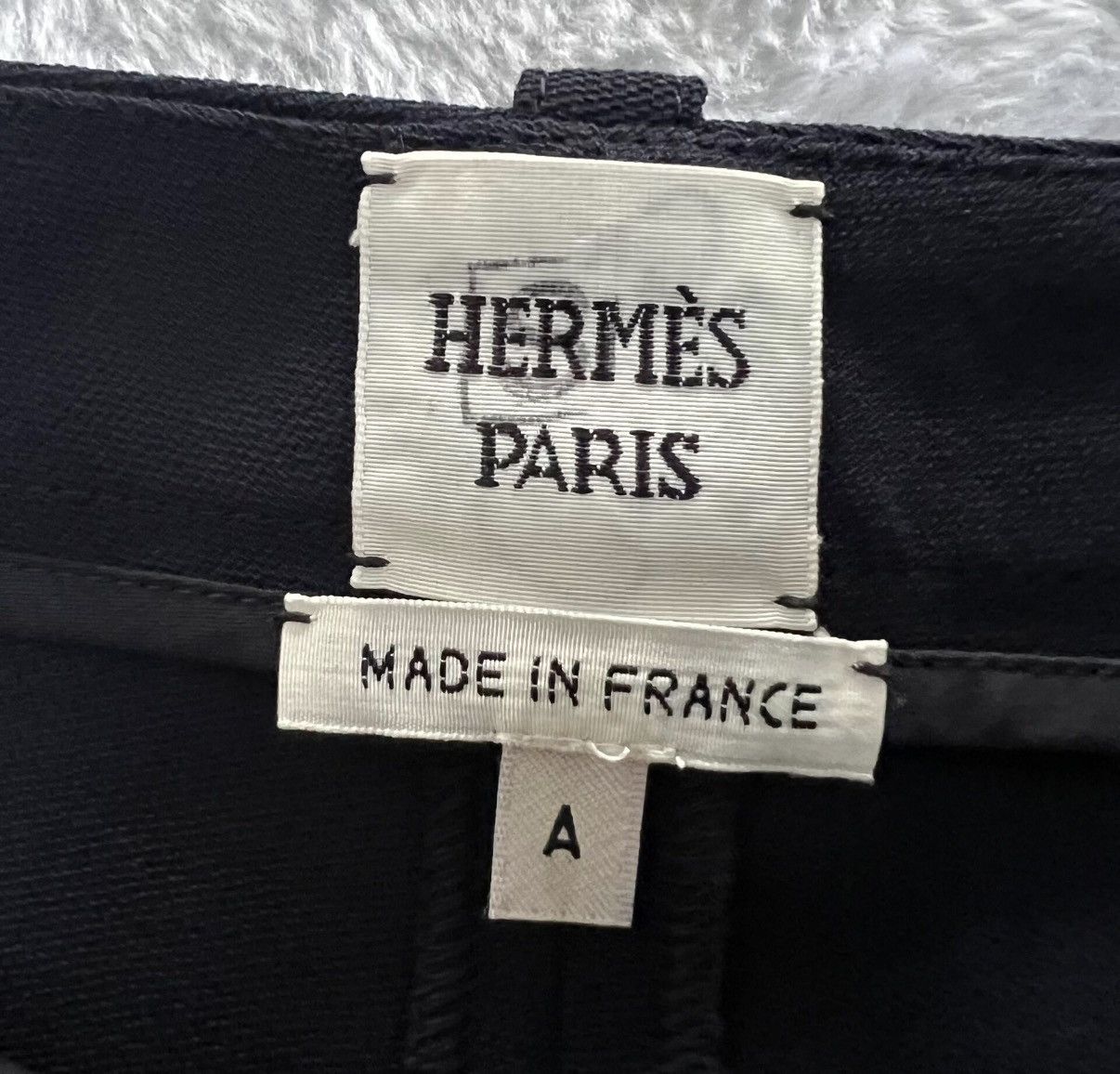 Hermes Hermès Navy Dress Pants J41 Size 25" / US 0 / IT 36 - 3 Thumbnail