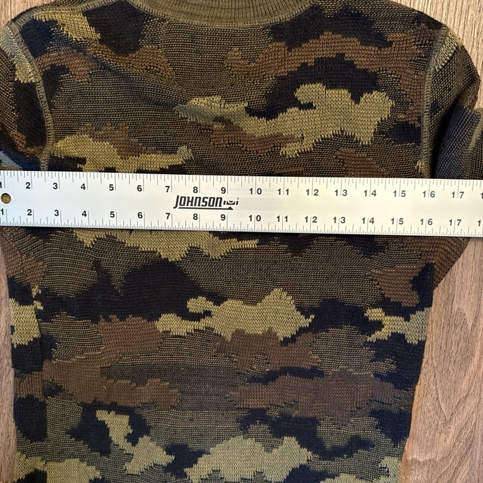 Ralph Lauren Ralph Lauren knit Camouflage Long Sleeve Sweater Dress Size S / US 4 / IT 40 - 8 Thumbnail