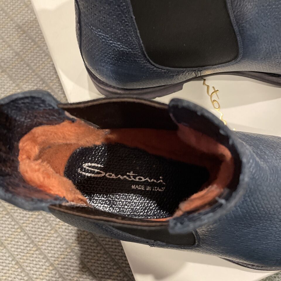 Santoni SANTONI Goodyear welt leather boots with shearling lining Size US 9.5 / EU 42-43 - 4 Thumbnail