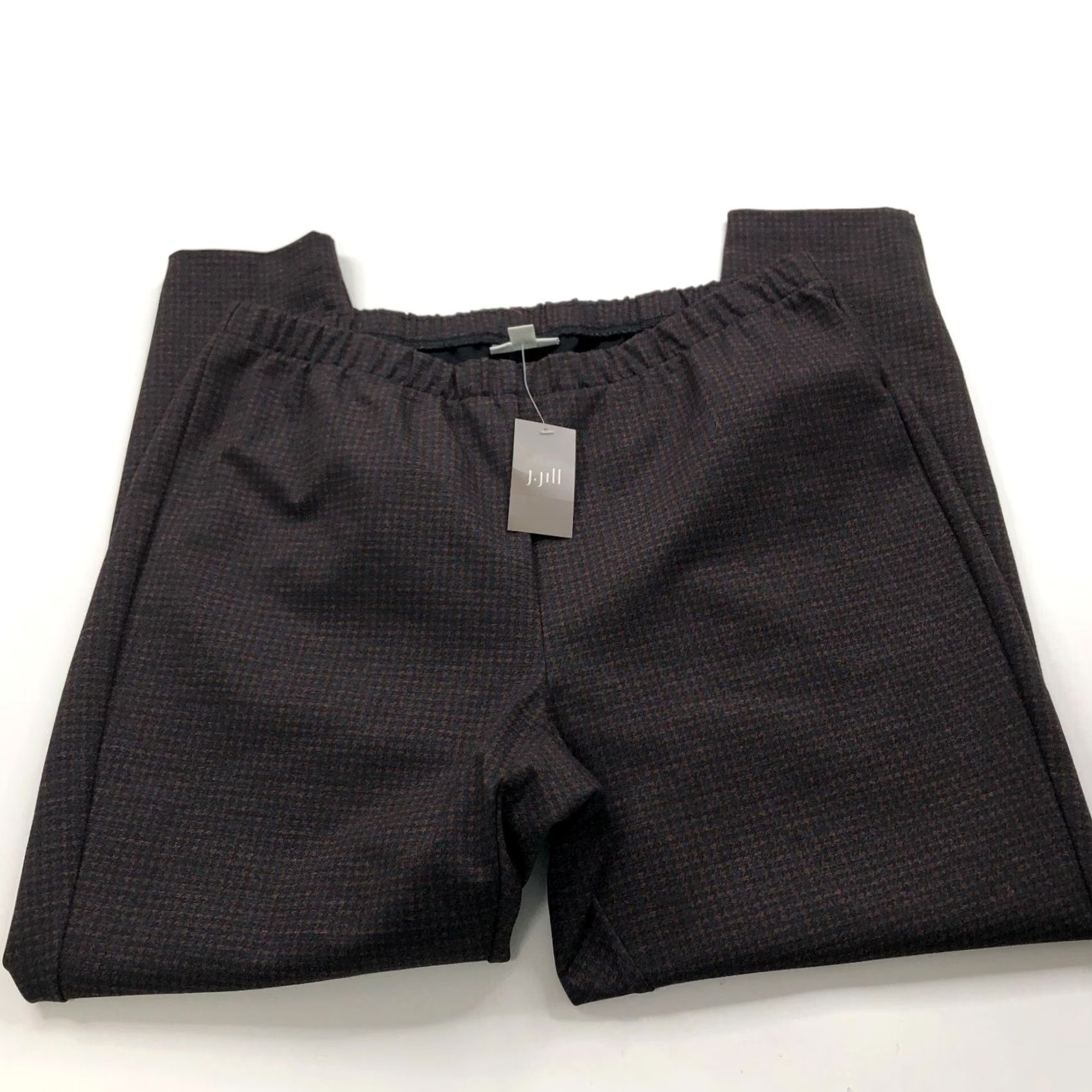J. Jill VINTAGE J.Jill Ponte Leggings Pants XLP Petite NEW Mid Rise Tapered Brown 32W 25L Womens Girls Mens Size 40" / US 18 - 3 Thumbnail
