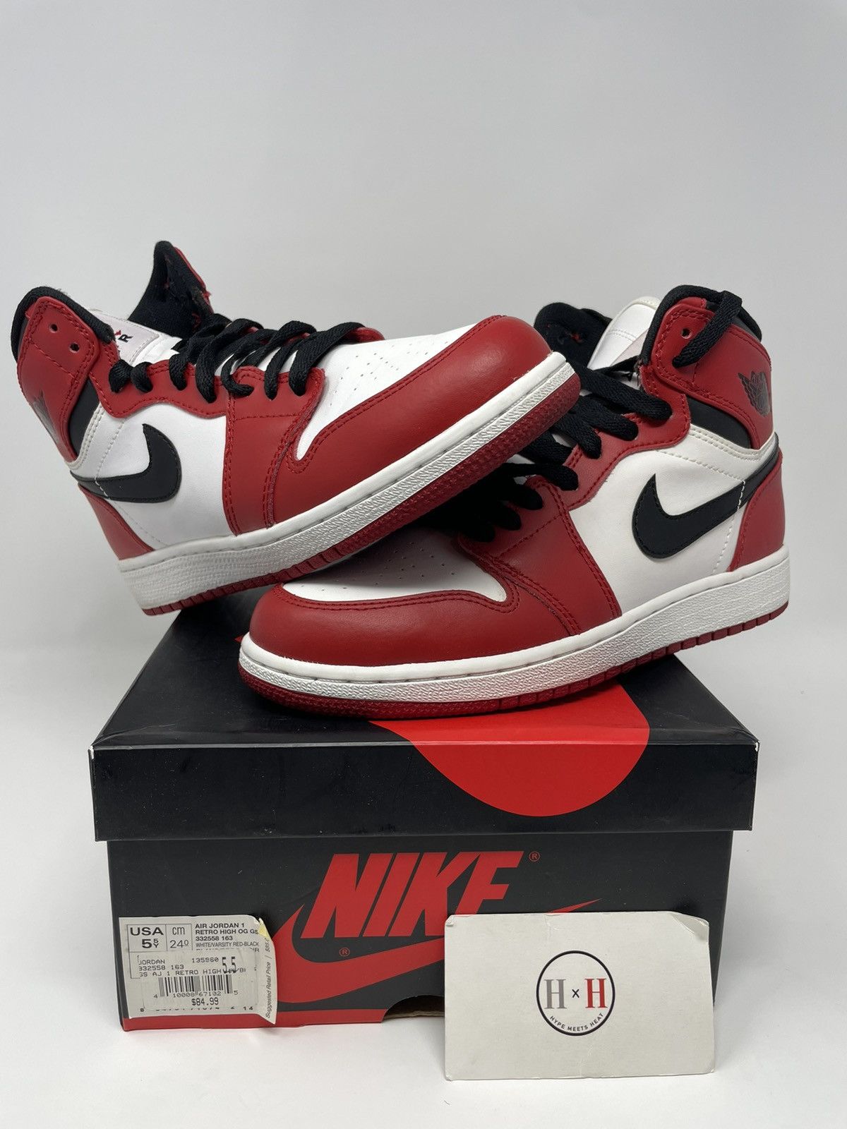 Jordan Brand Air Jordan 1 Retro High OG Gs Chicago 2013 Grailed