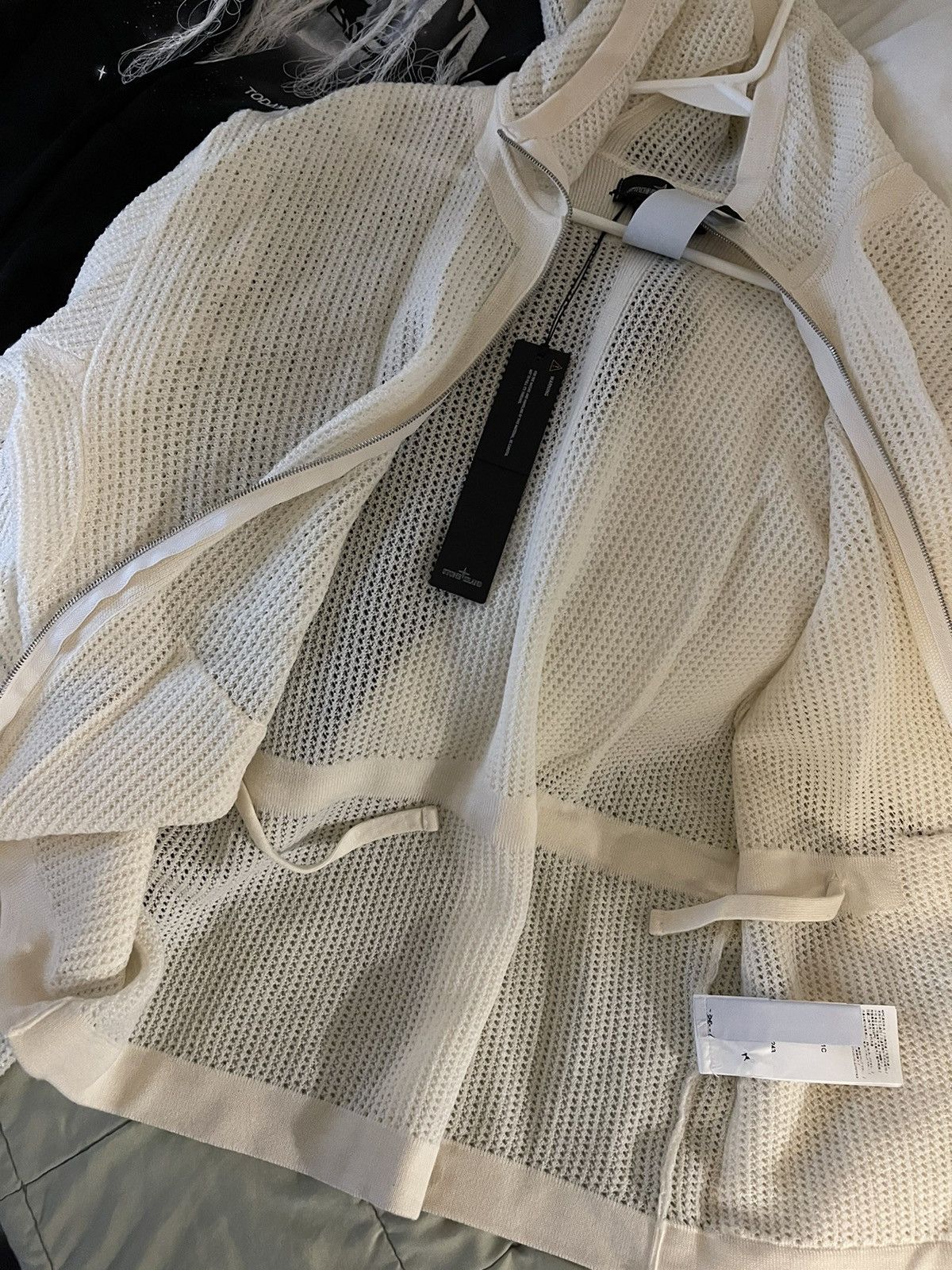 Stone Island Stone island shadow project knit mesh hooded jacket size L Size US L / EU 52-54 / 3 - 17 Thumbnail