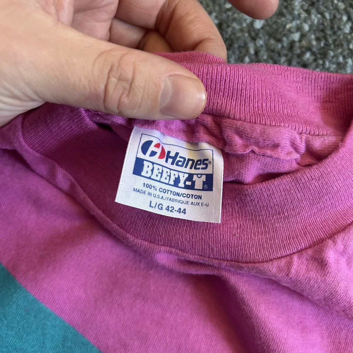 Vintage single stitch 80s Canadian Rockies Banff Jasper Lake Louise Size L / US 10 / IT 46 - 5 Thumbnail