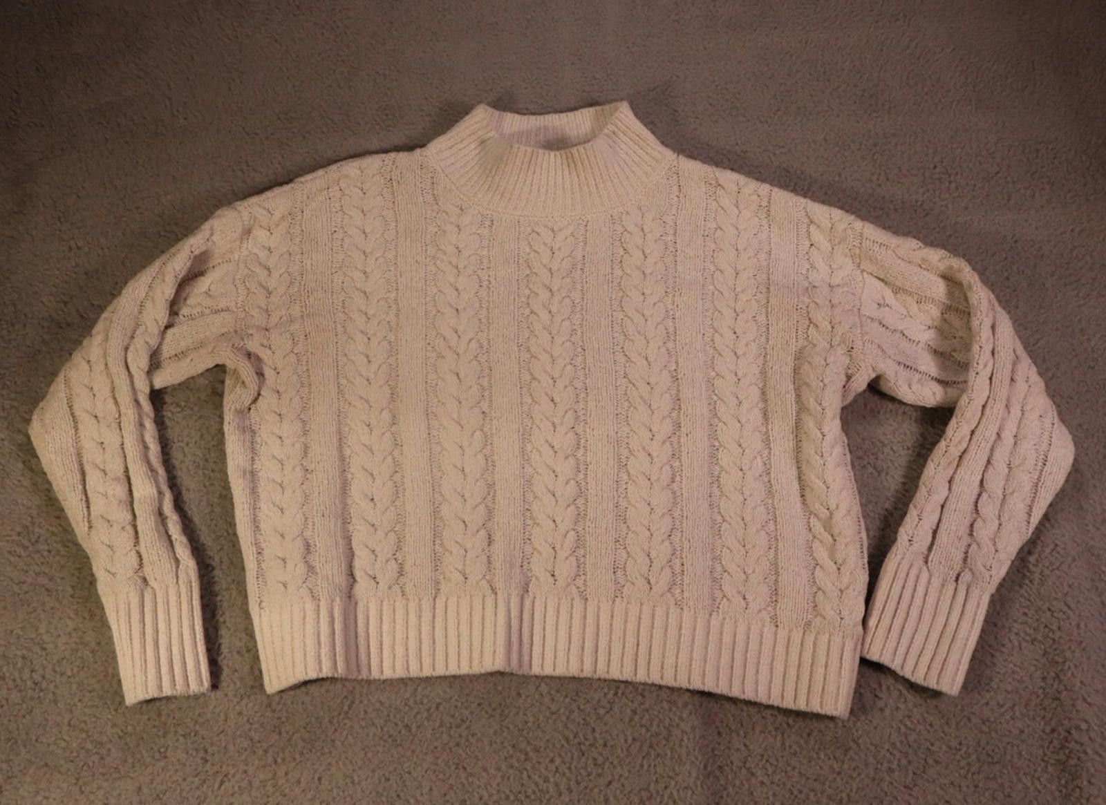 Other Hippie Rose Juniors Small Knit Cardigan Sweater White Size ONE SIZE - 1 Thumbnail