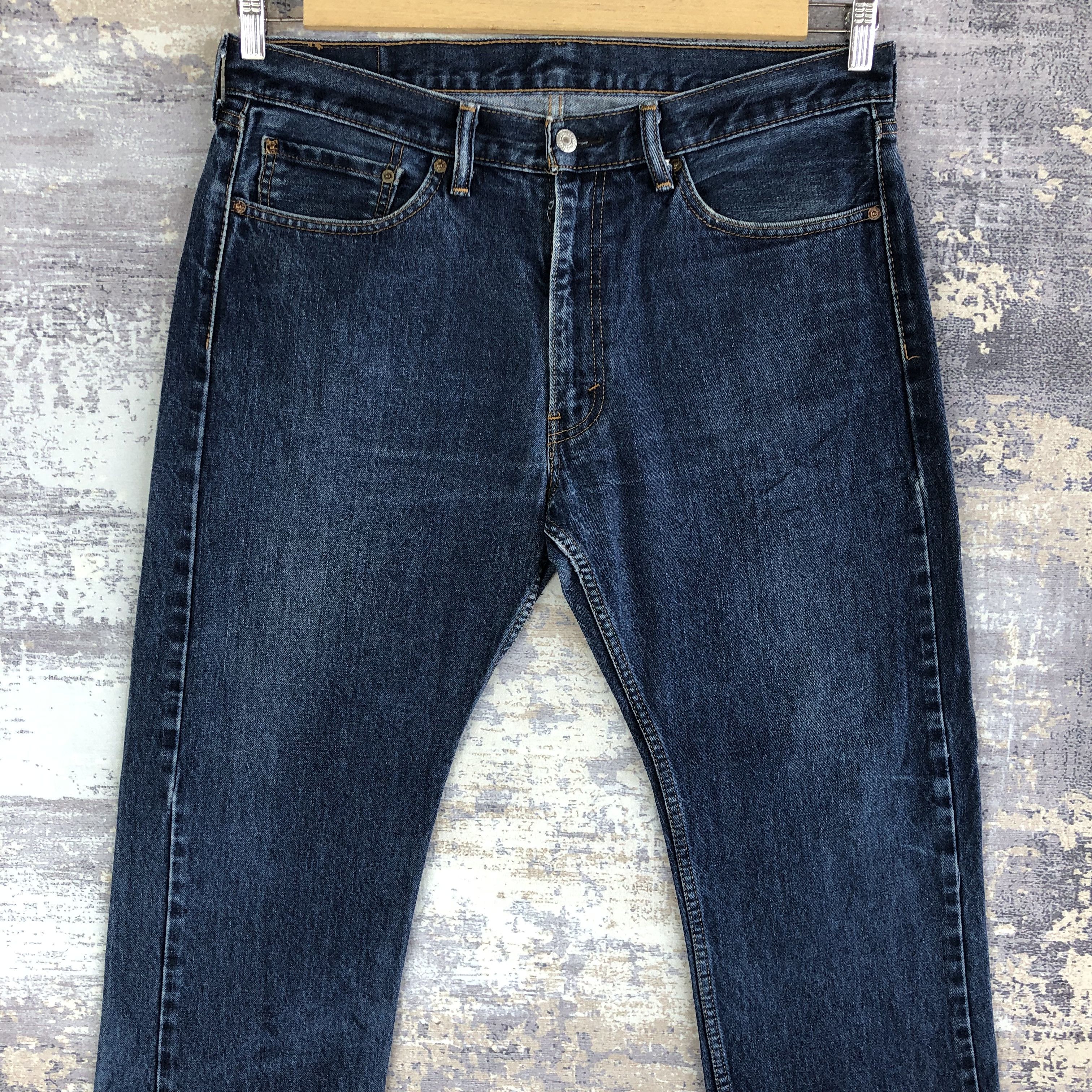 Levi's Vintage Levis 505 Jeans Levi's Faded Light Wash Denim Size US 36 / EU 52 - 3 Thumbnail