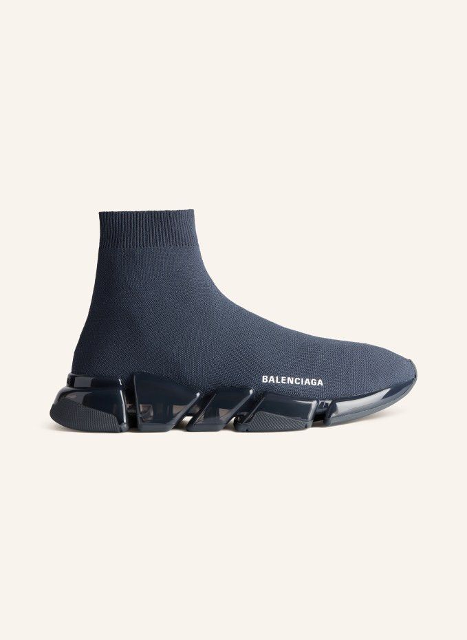 Balenciaga o1s1wg110126 Speed 2.0 Full Clear Recycled Knit Sneakers Size US 9 / EU 42 - 1 Preview