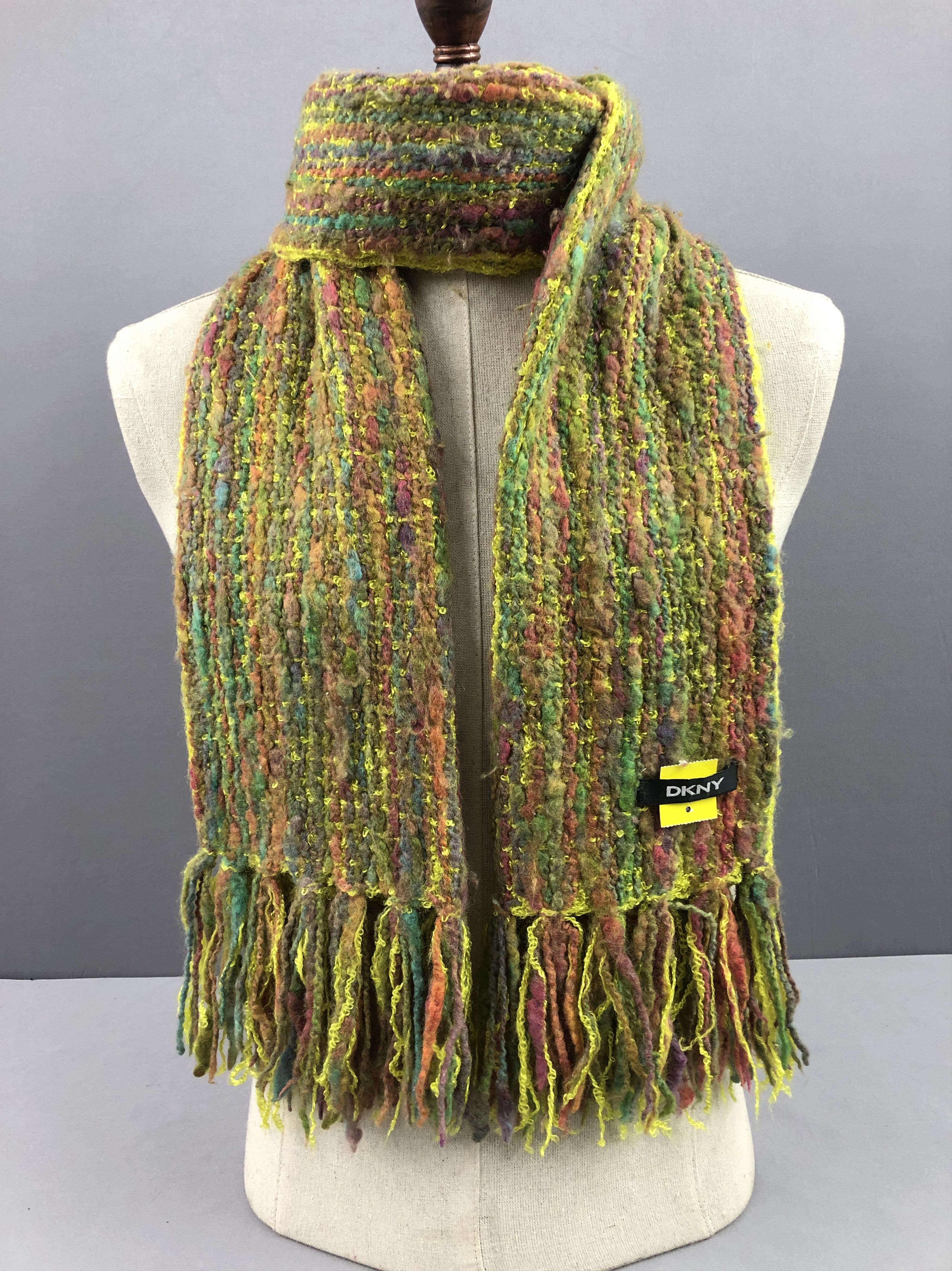 DKNY × Vintage Vintage DKNY Scarf / Muffler / Neckwear Size ONE SIZE - 1 Thumbnail