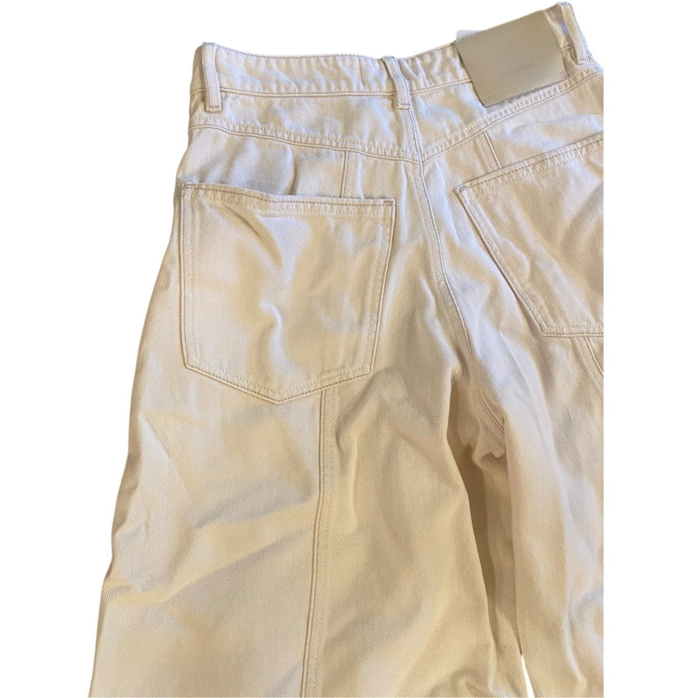 Sportmax SPORTMAX Etuania Trouser in Ivory Size 26 NWT Size 26" / US 2 / IT 38 - 6 Thumbnail