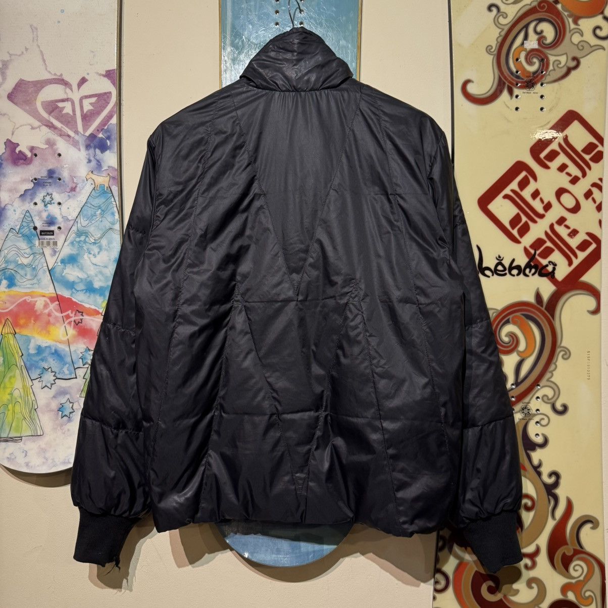 Moncler Moncler Vintage Reversible "M" Chevron Down Puffer Jacket Size US S / EU 44-46 / 1 - 10 Thumbnail