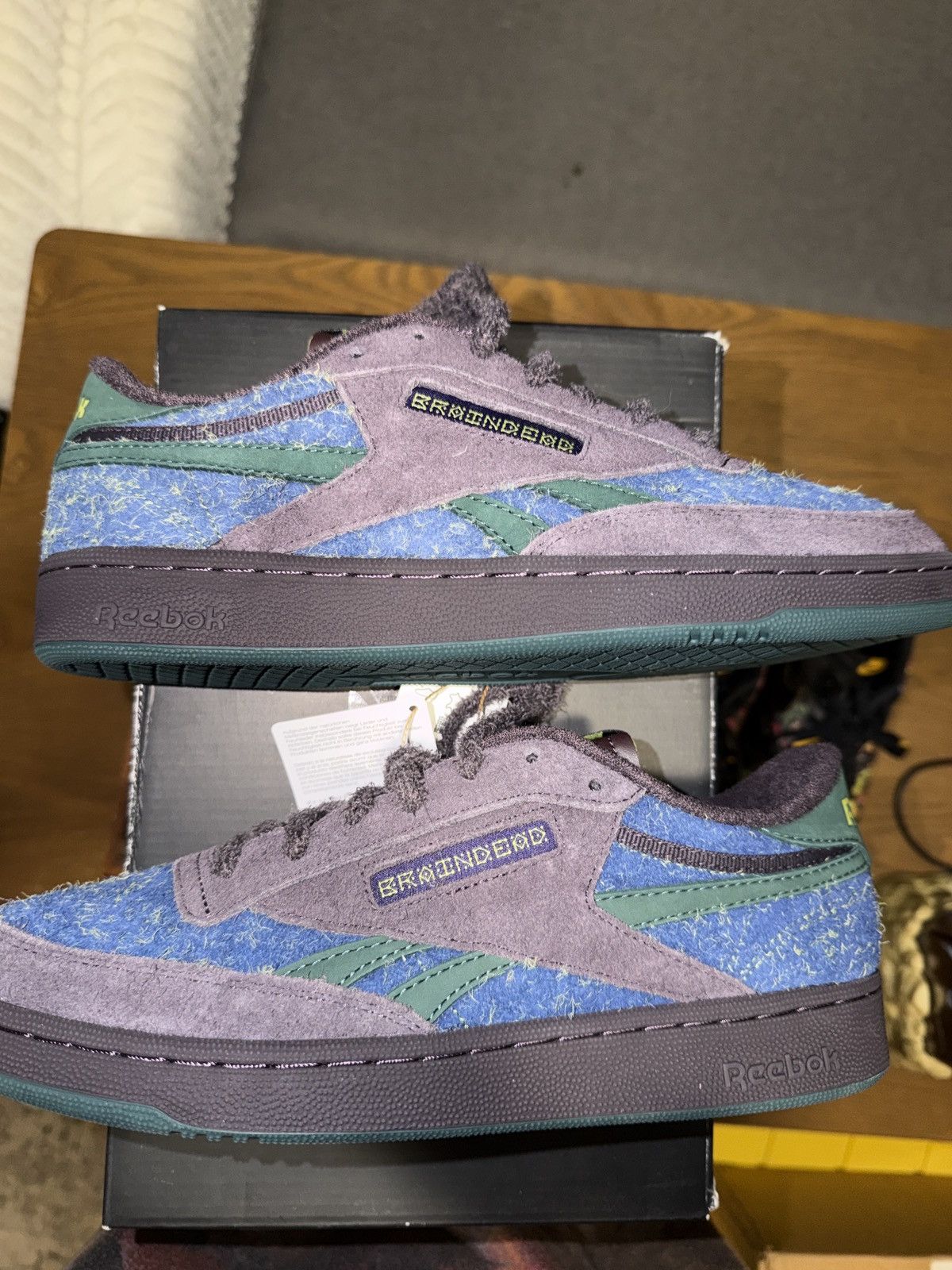 Brain Dead × Reebok Club C Revenge Reebok x Braindead Size US 10.5 / EU 43-44 - 2 Thumbnail