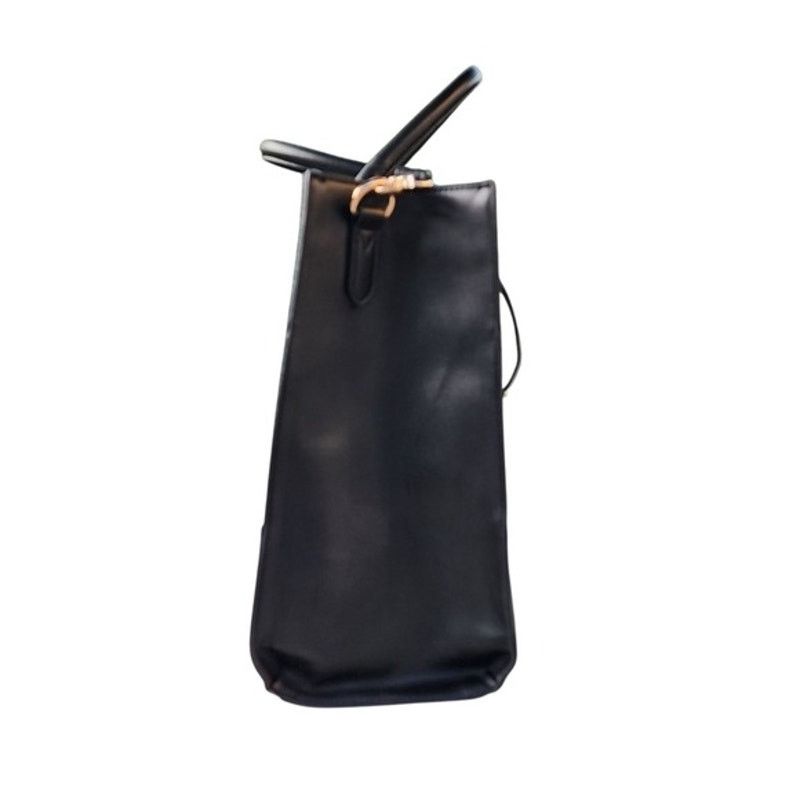 Designer Lovevook Colorblock Vegan Leather Laptop Briefcase Tote Bag Size ONE SIZE - 4 Thumbnail