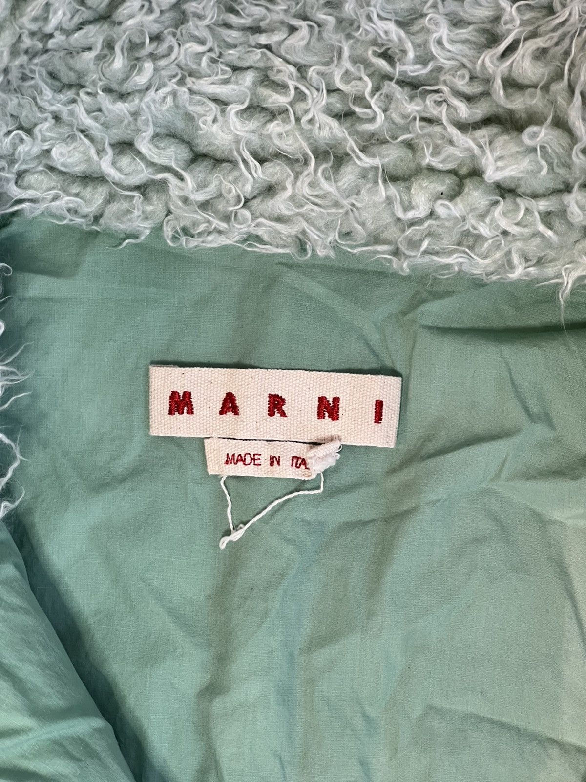 Marni Marni Shaggy Faux Fur Jacket Size US XL / EU 56 / 4 - 11 Thumbnail