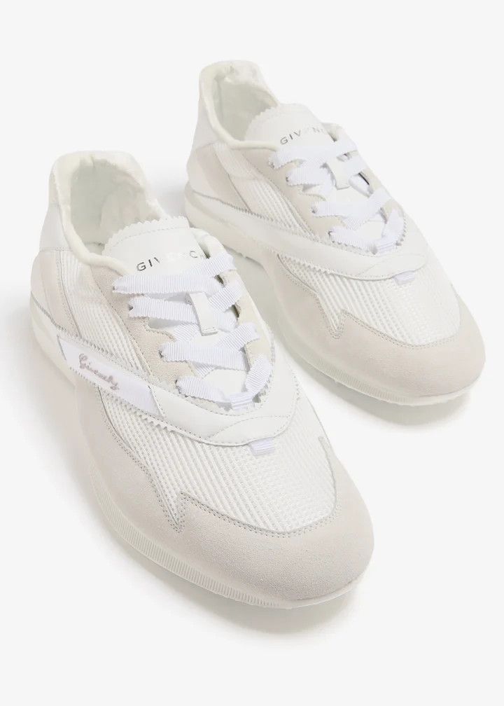 Givenchy o1lv12m1025 Show Low Top Runners in White Size US 6 / EU 39 - 3 Thumbnail