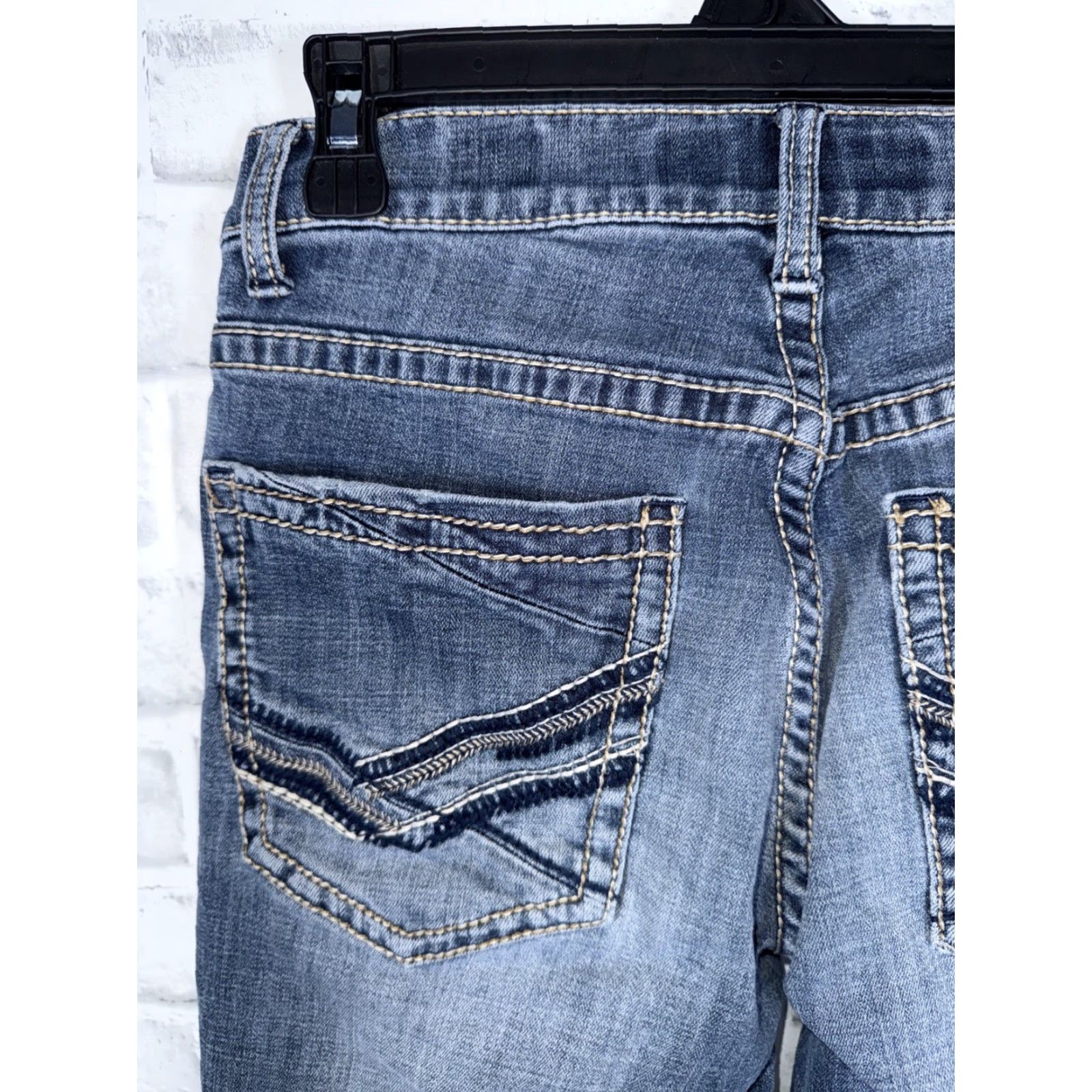 BKE BKE ALEC Jeans Straight Leg Blue Mens 28R XS 31 Blue Buckle Bke Jeans Mens 28R 31 Size US 28 / EU 44 - 6 Thumbnail