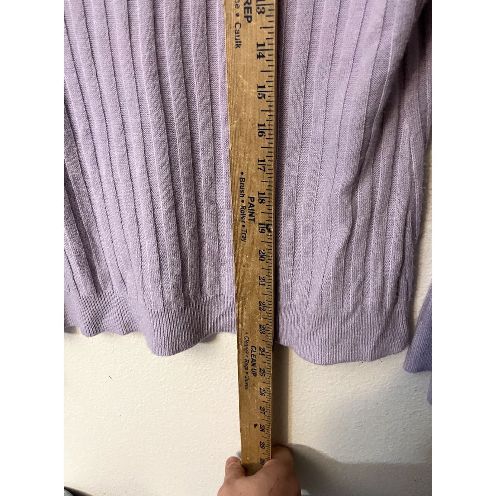 Vintage New York & Company Hooded Purple Long Sleeve Sweater L Womens Knit Acrylic Shirt Pullover Fall Winter Size L / US 10 / IT 46 - 4 Thumbnail