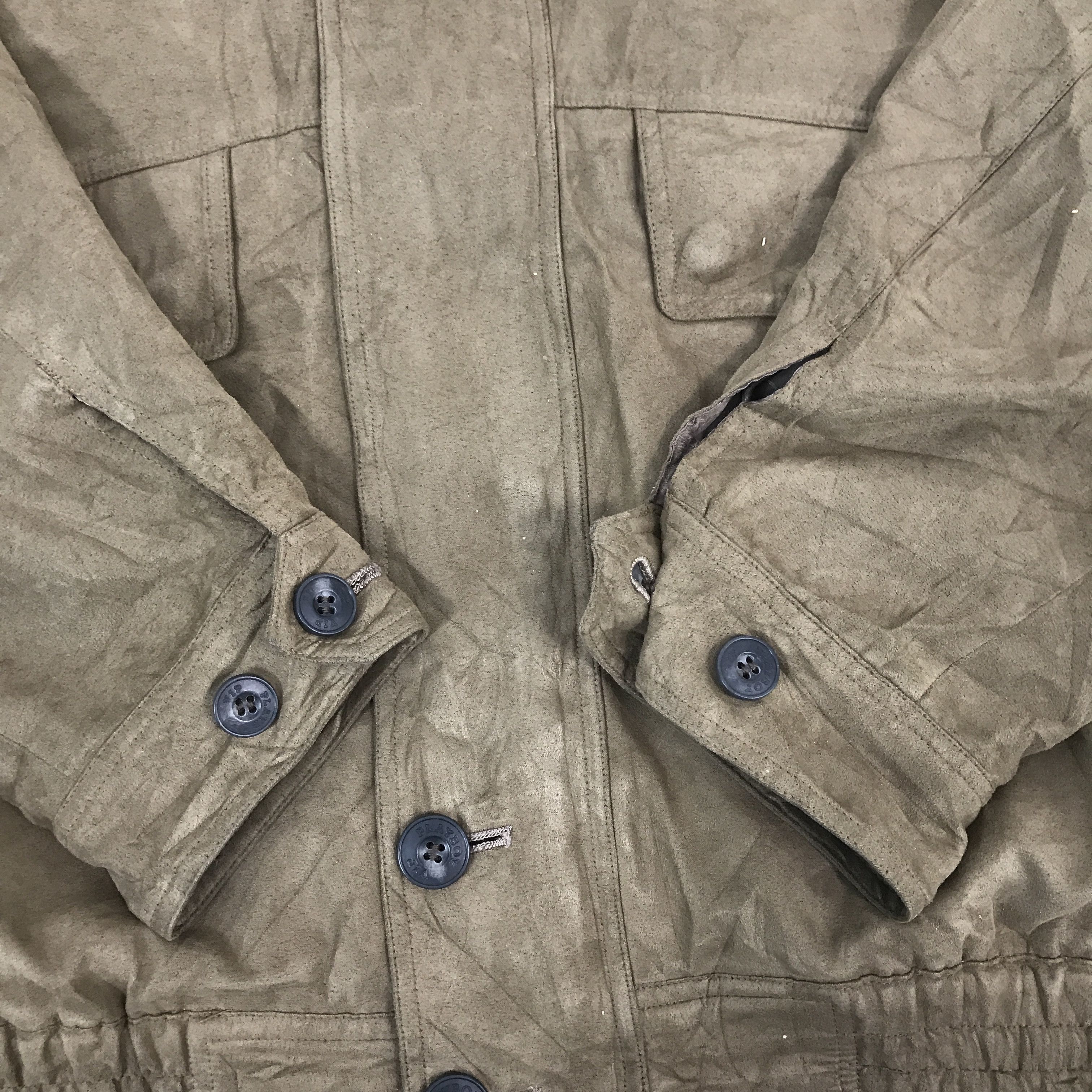Playboy × Vintage Vintage Playboy Collection Bomber style Brown Jacket Size US M / EU 48-50 / 2 - 11 Thumbnail