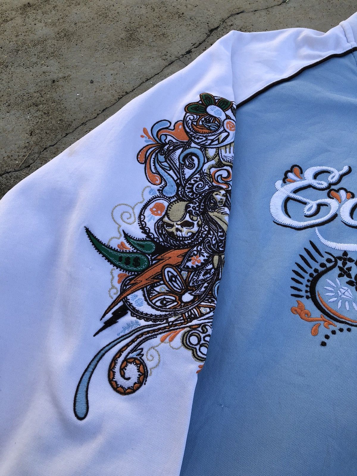 Ecko Unltd. Vintage Ecko Unltd Sexy Women Skull Ed Hardy Like Jacket Size US XXL / EU 58 / 5 - 6 Thumbnail