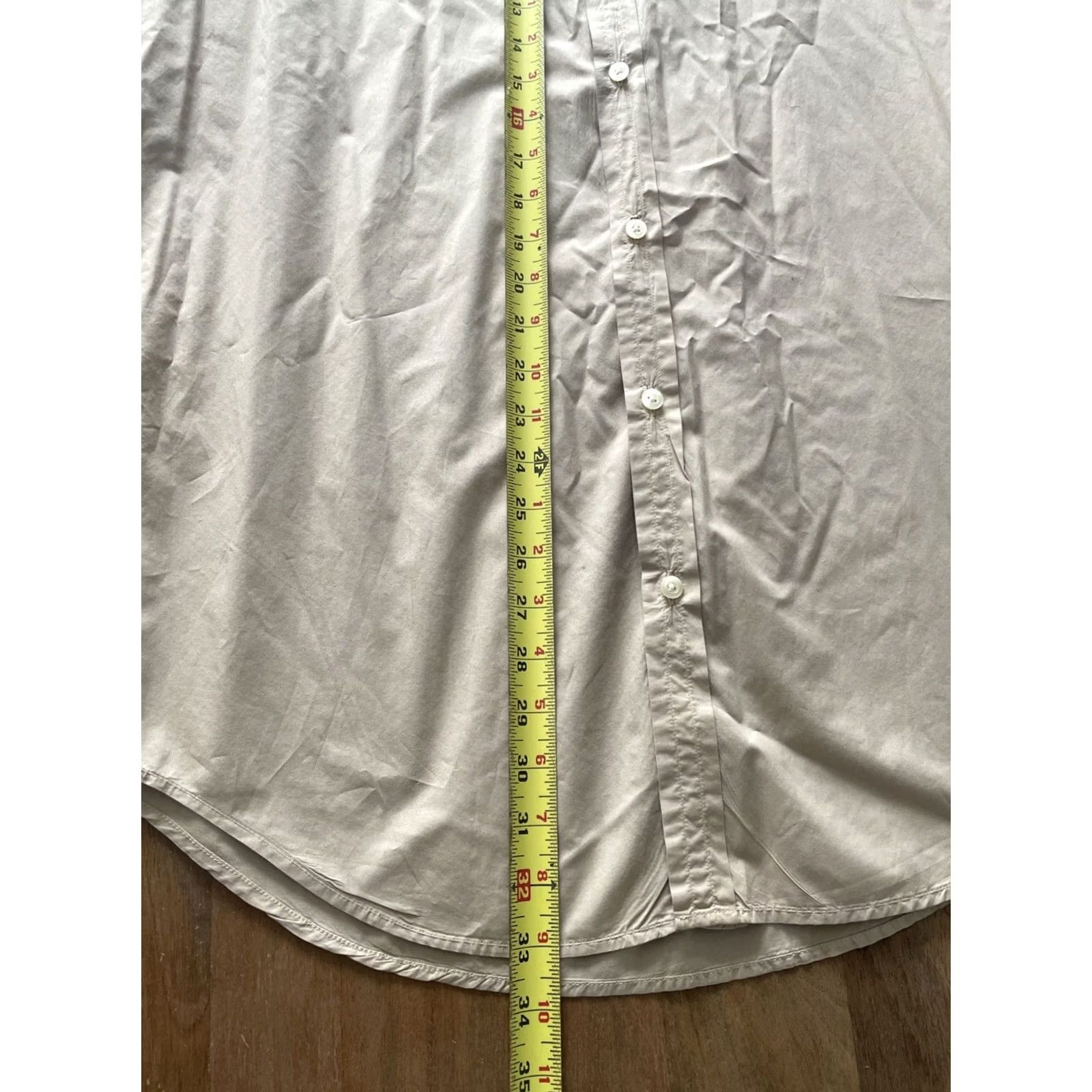 Hartford Hartford Shirt Men’s 2XL Beige Button Up Regular Fit Long Sleeve Casual Classic Shirt Mens Size US XXL / EU 58 / 5 - 6 Thumbnail