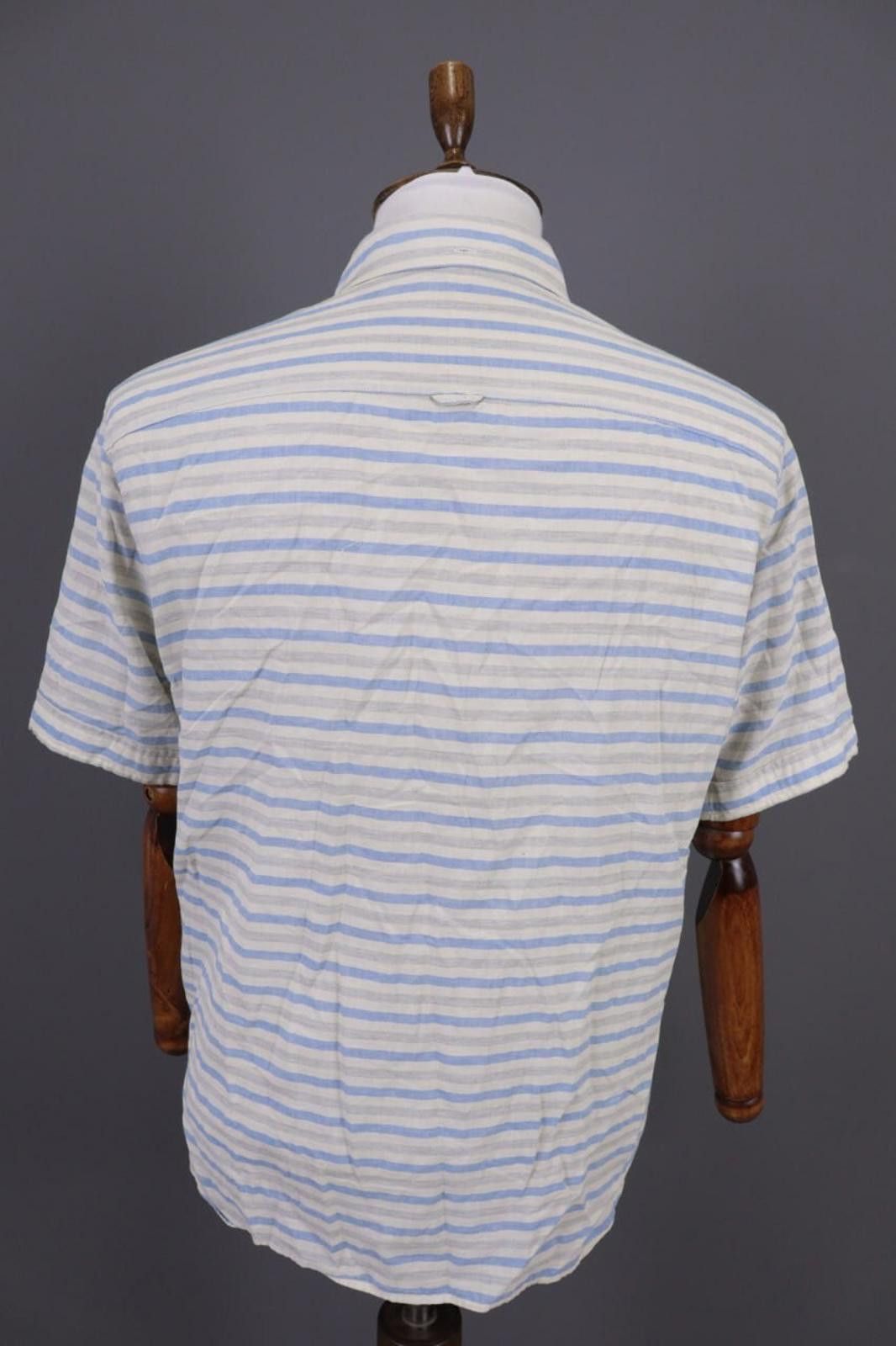 Allsaints AllSaints Multicolor Striped Button Down Shirt Size L Size US L / EU 52-54 / 3 - 10 Thumbnail